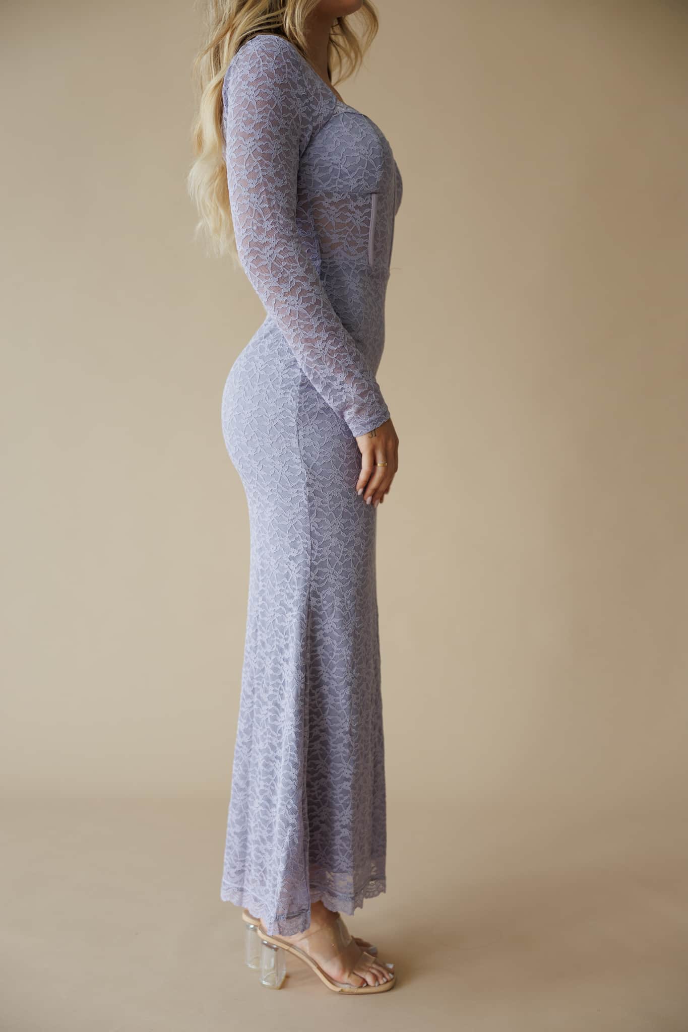 Lavish Lavender Dress - Image 5