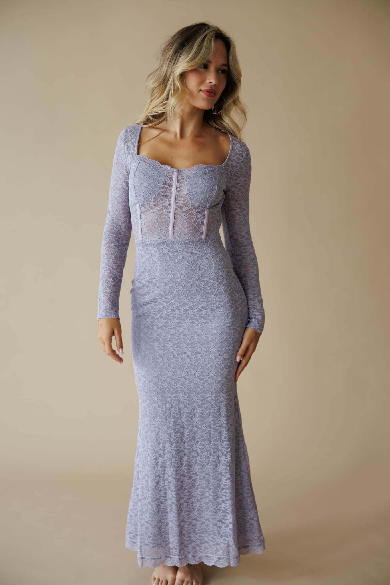 Lavish Lavender Dress - Image 7