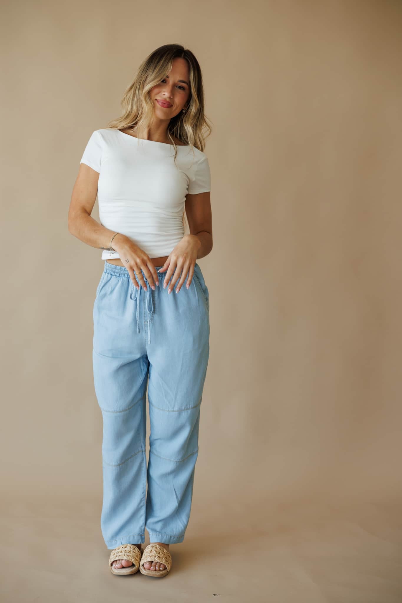 Marina Chambray Pants - Image 6