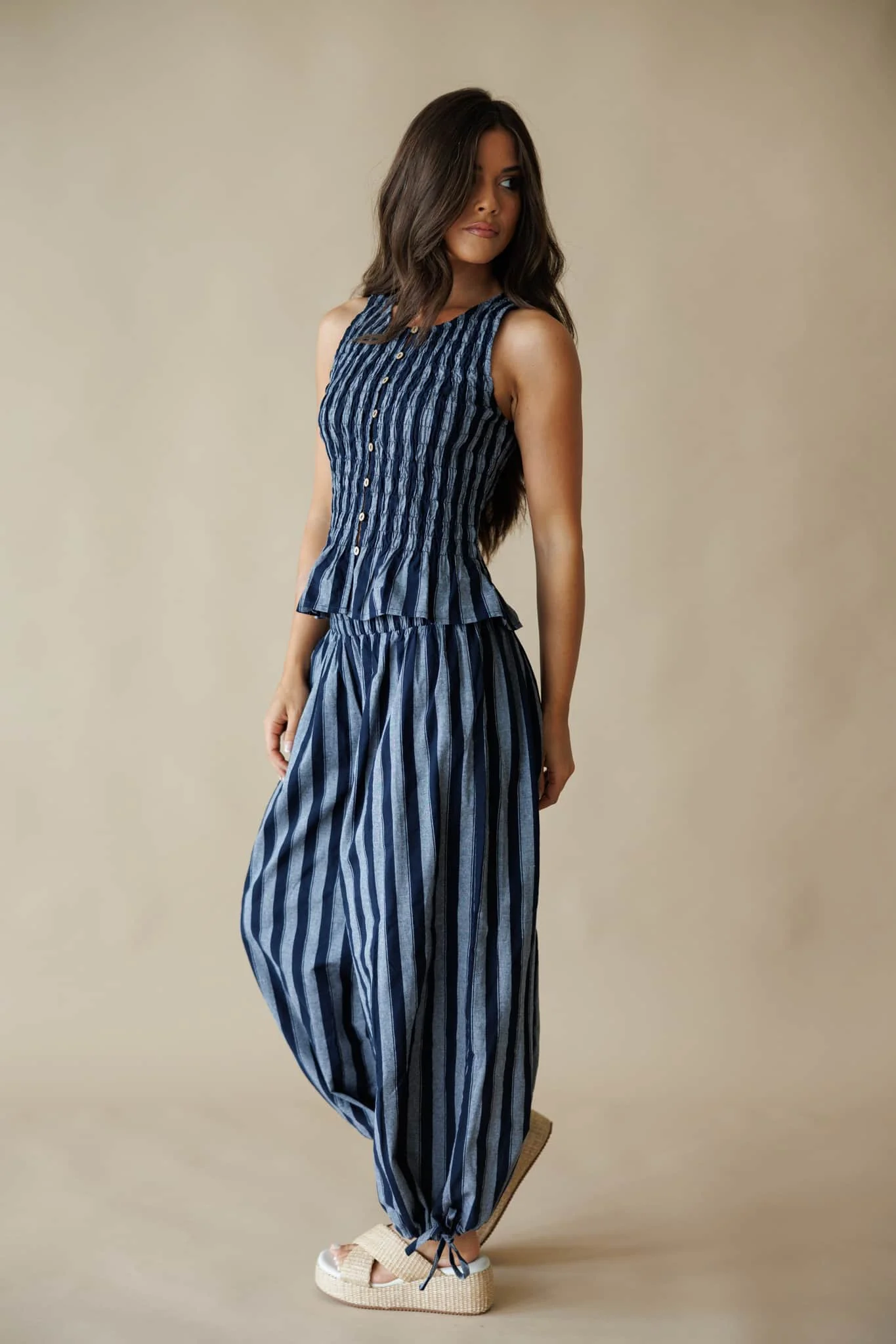 Marina Nights Striped Pants - Image 3