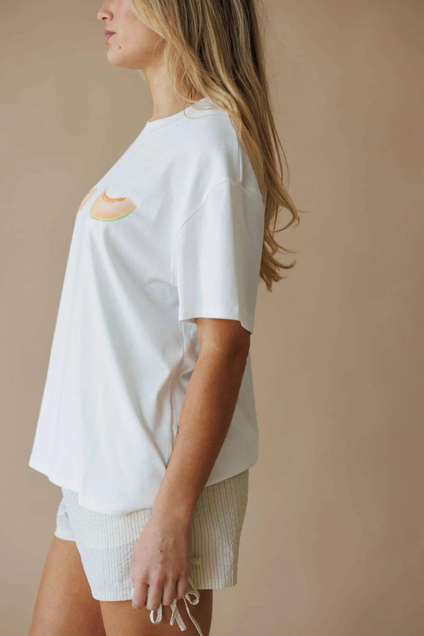 Melon Graphic Print Tee - Image 3