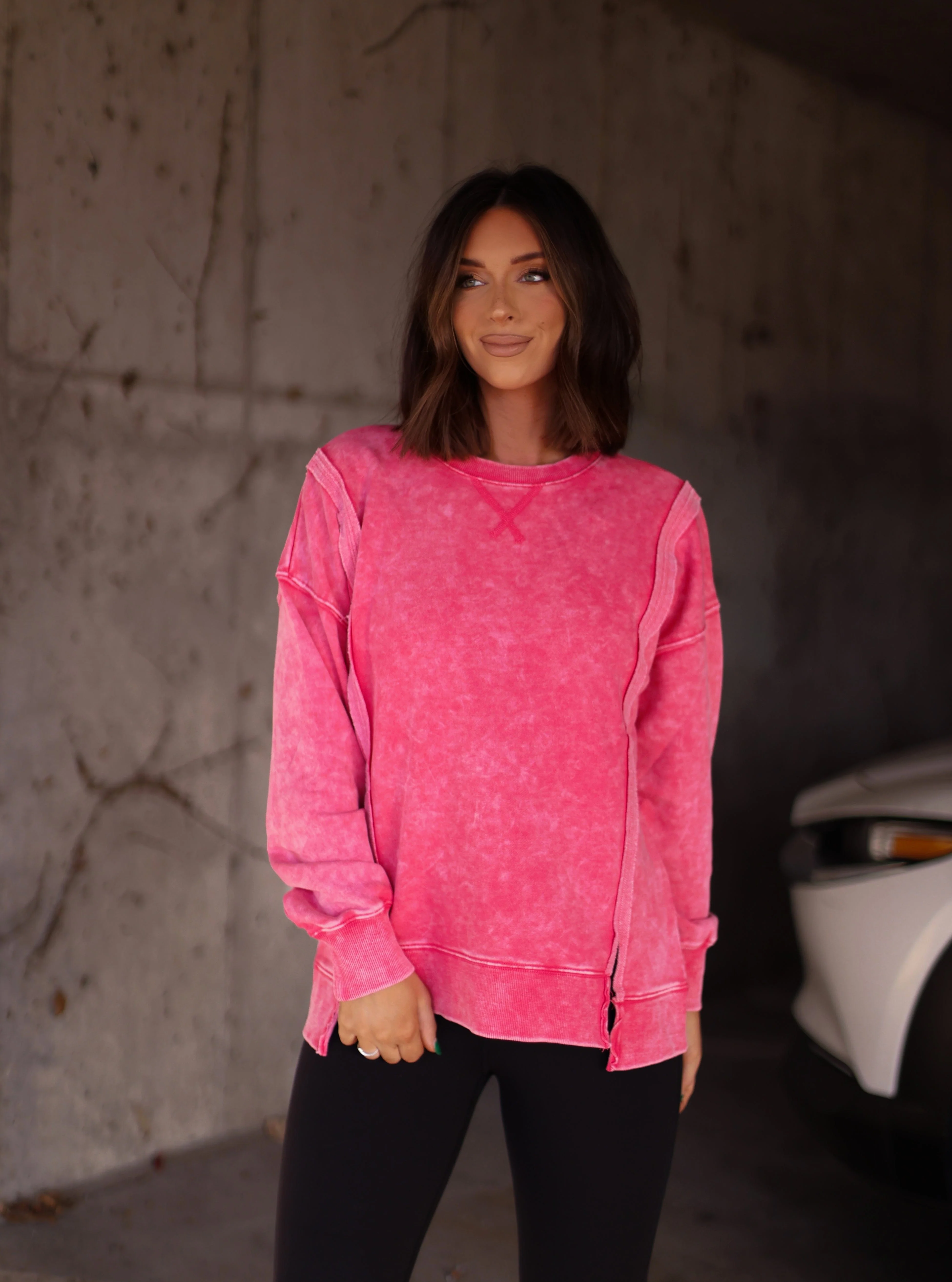 Mineral Wash French Terry Top - Image 4
