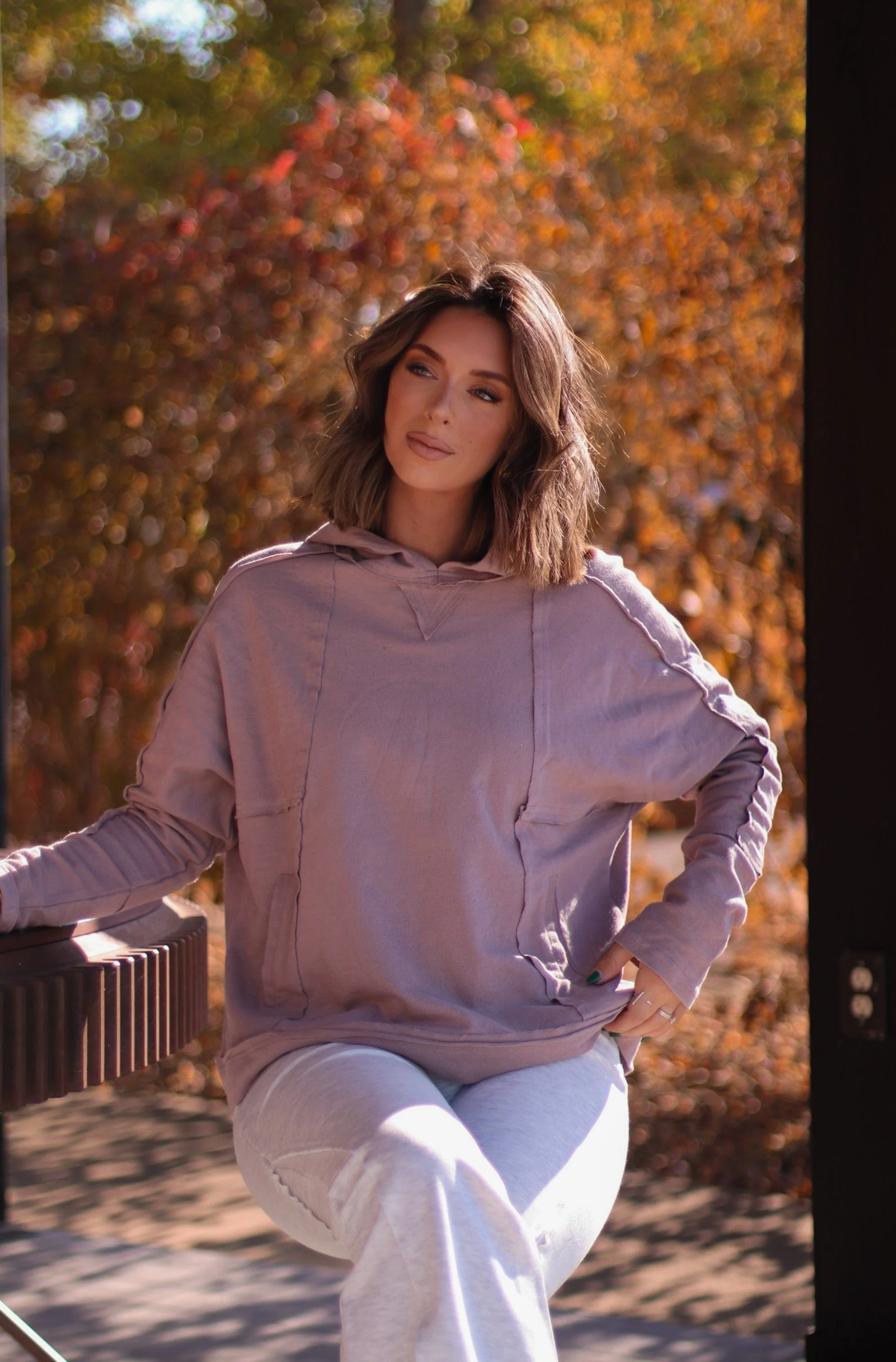 Mocha Knit Hoodie - Image 4