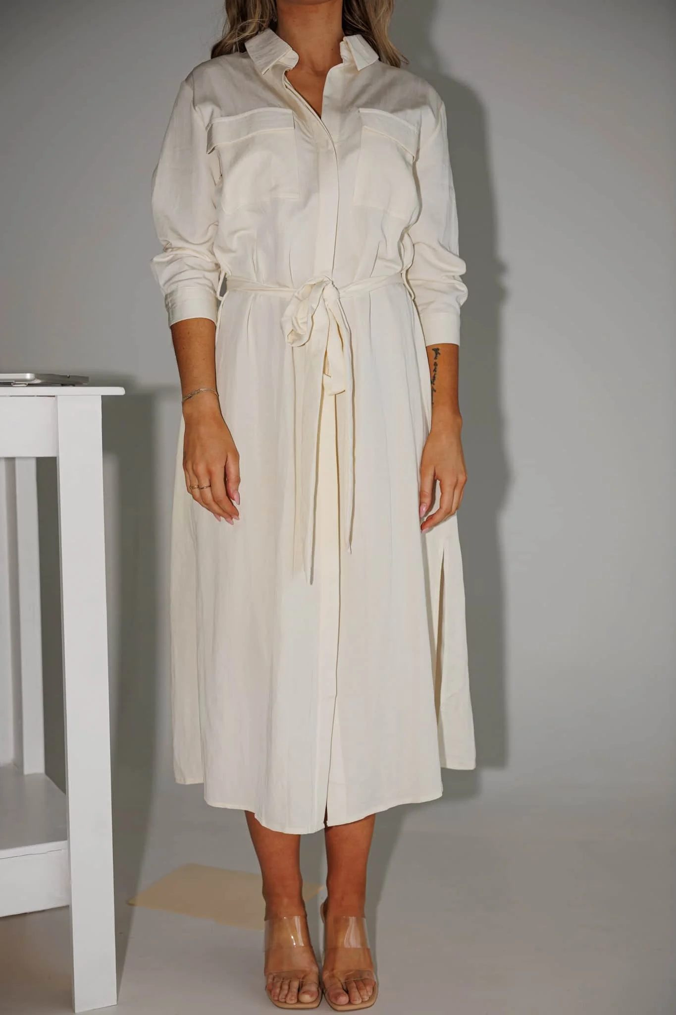 Modern Meeting Midi Dress - Image 3