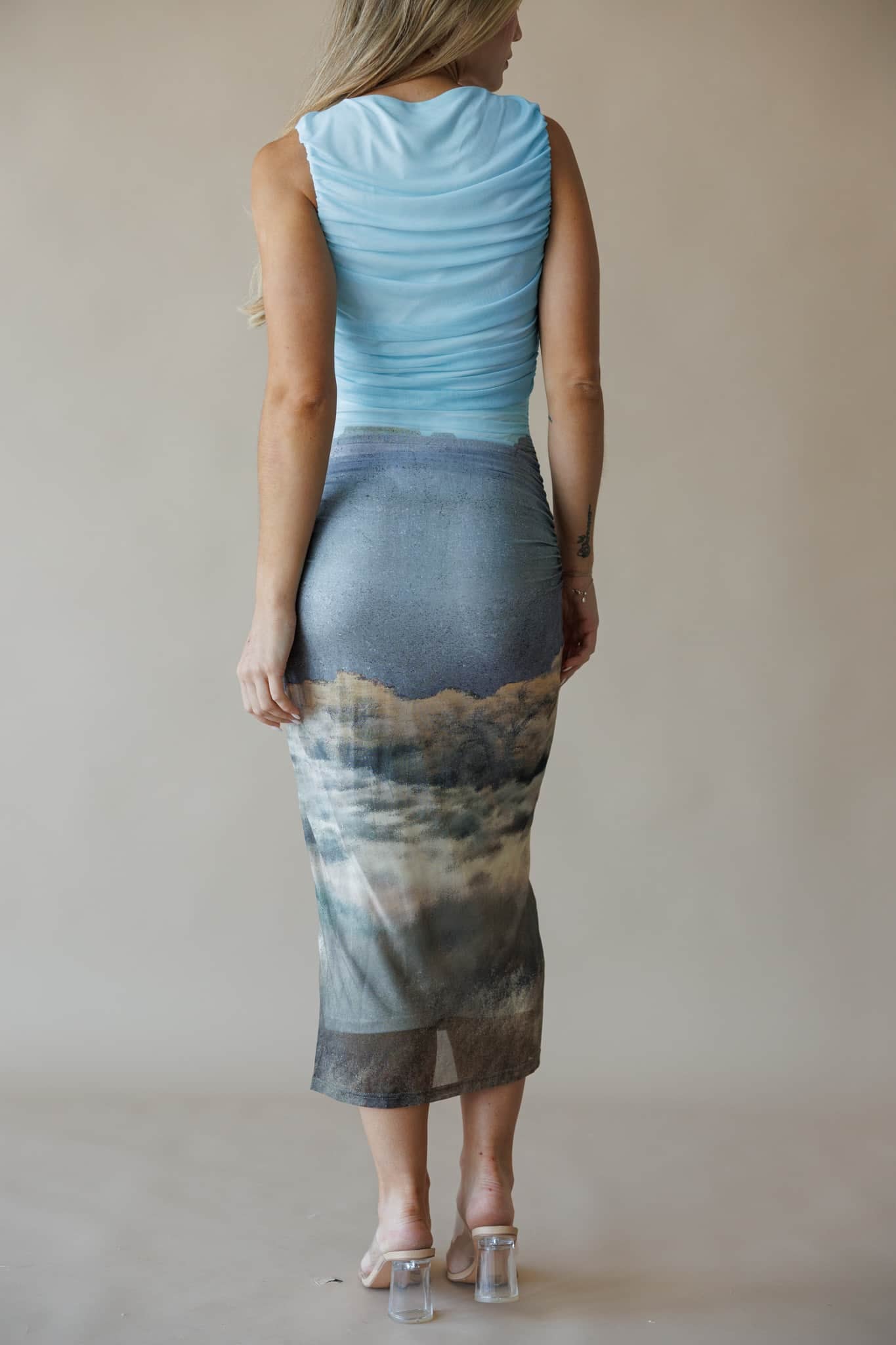 Monet Mirage Maxi Dress - Image 3