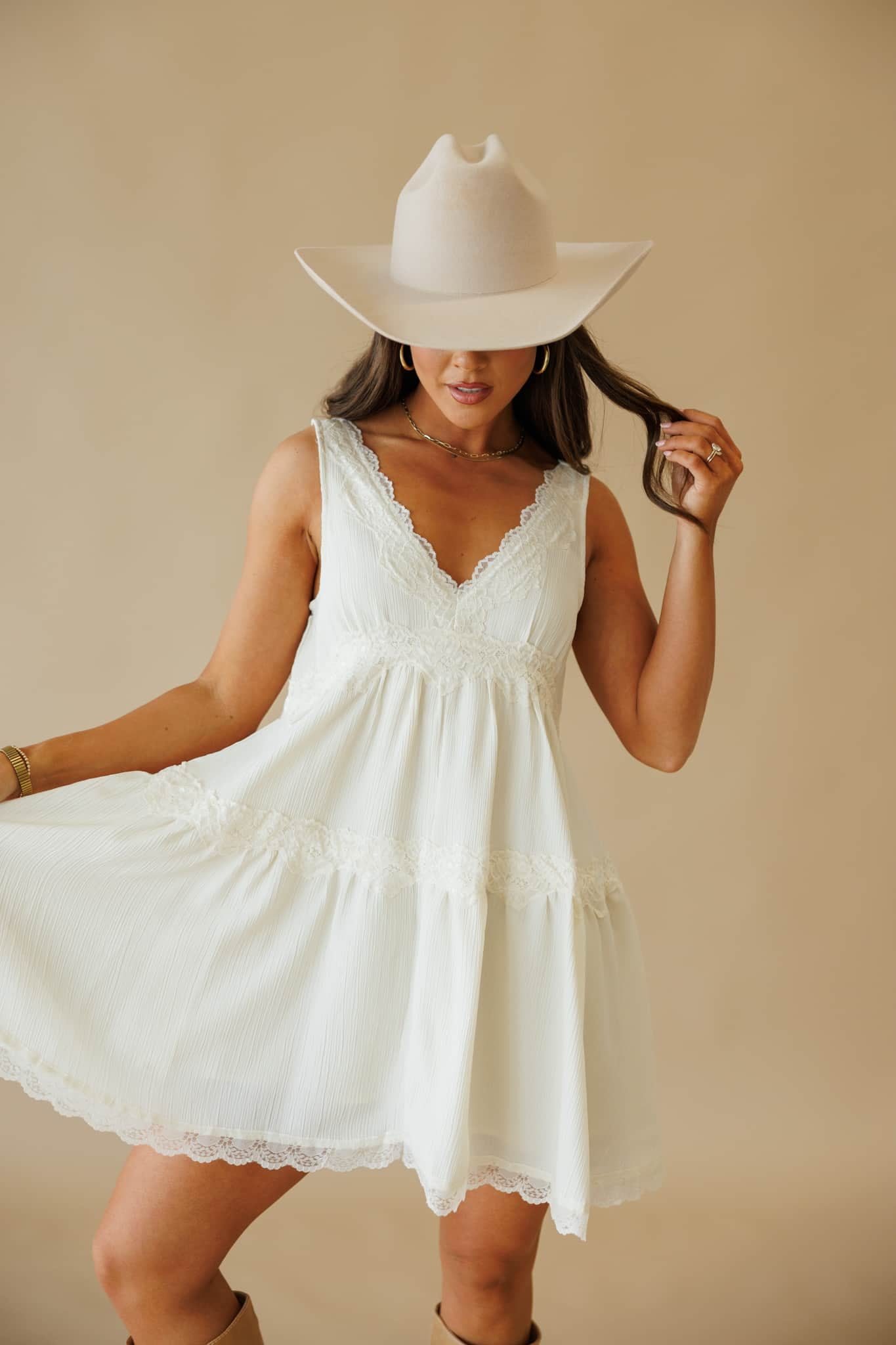 [Pre-Order!] Morning Light Mini Dress - Image 5
