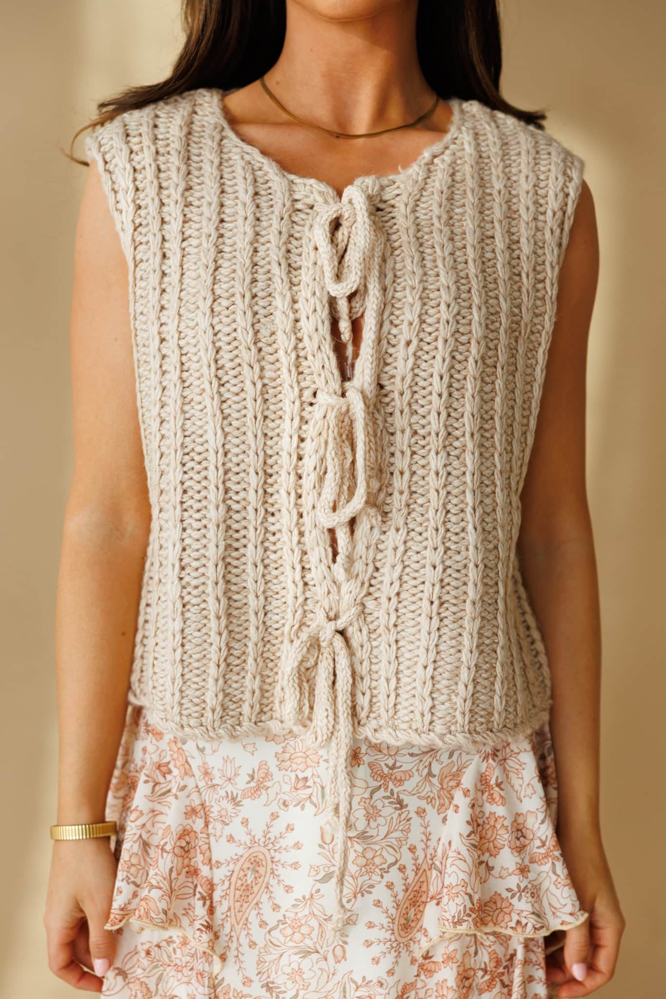Spring Ties Sweater Vest - Image 2