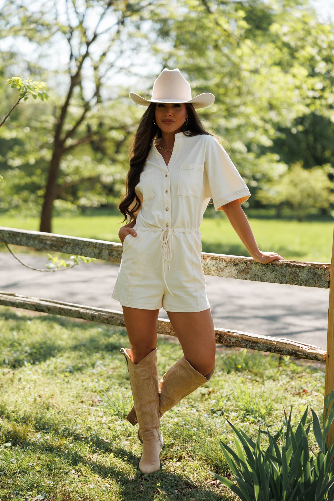 Off Duty Coastal Romper - Image 3
