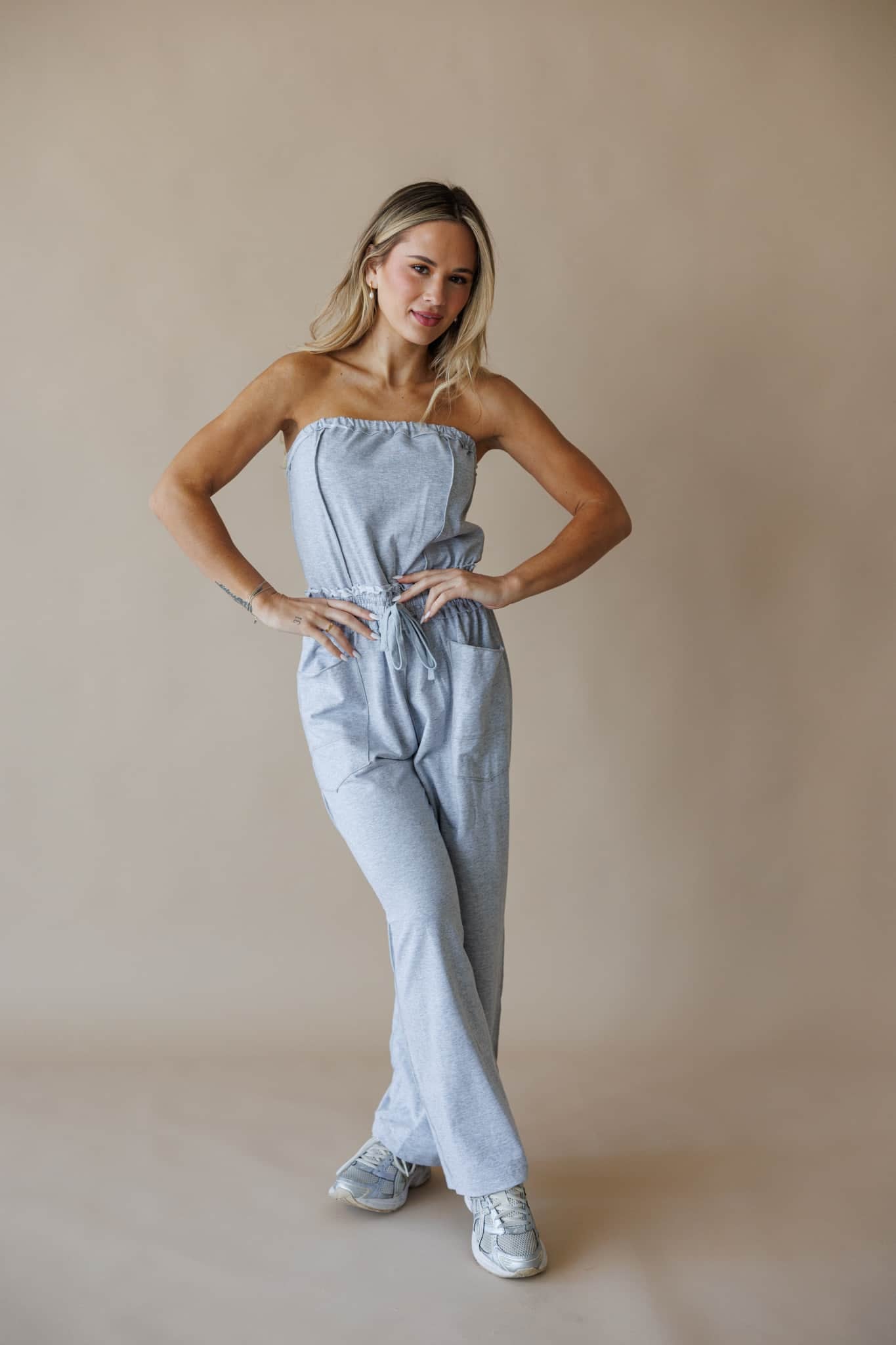 Off Duty Lounge Jumpsuit - Image 4