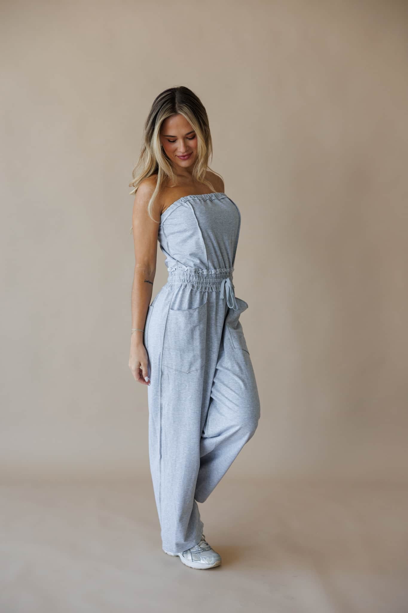 Off Duty Lounge Jumpsuit - Image 5