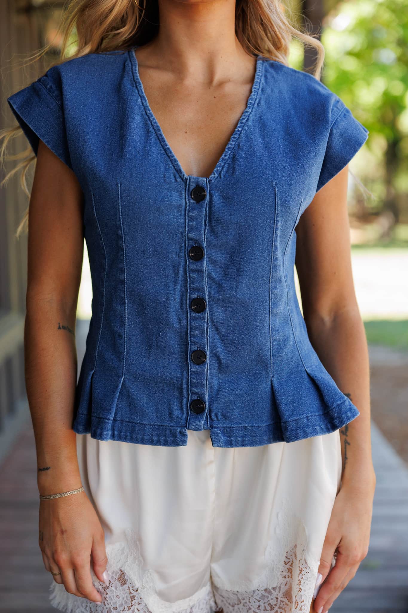 Open Road Denim Top - Image 3