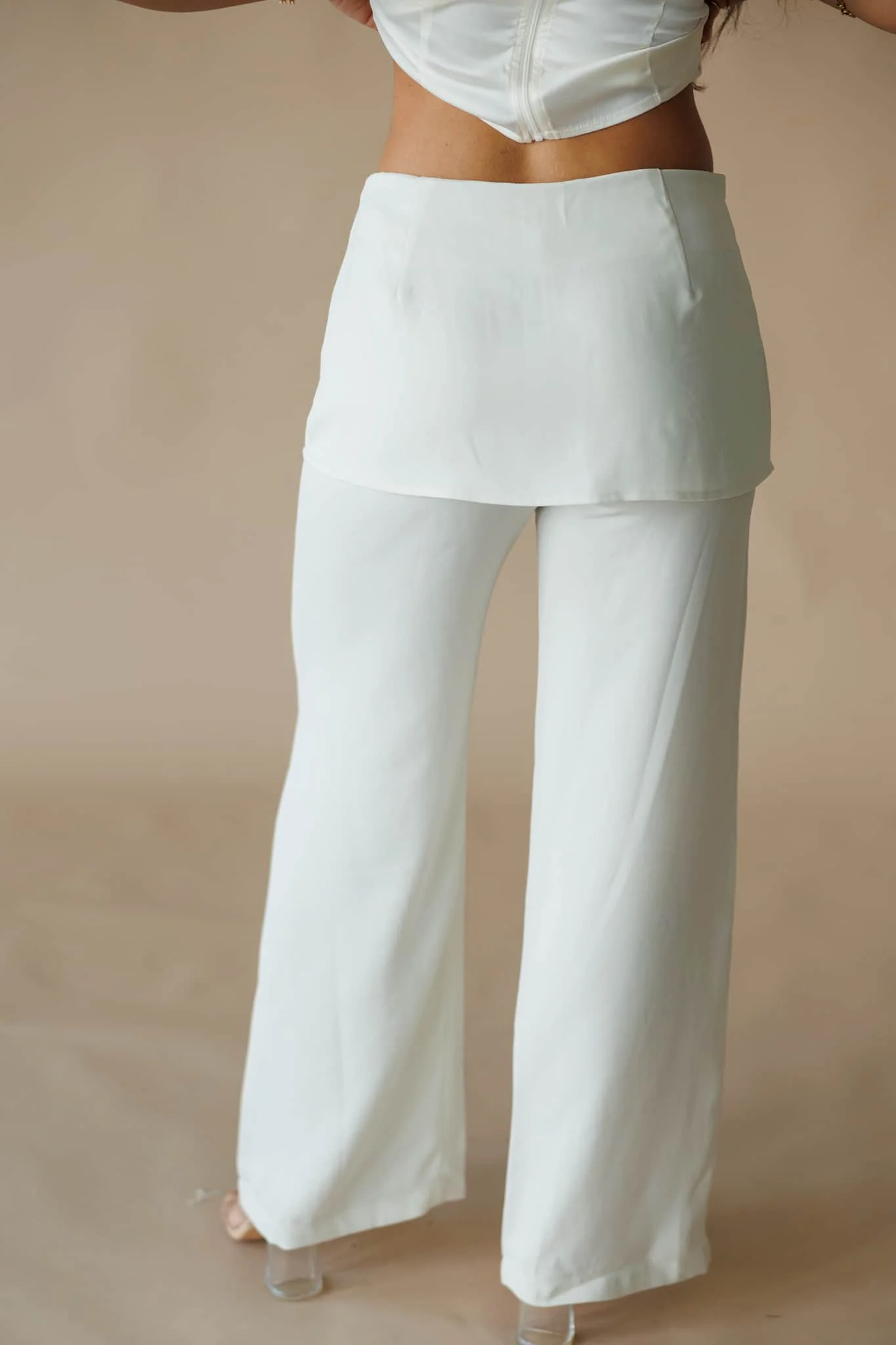 Overlapping Mini Skirt Pant - Image 3