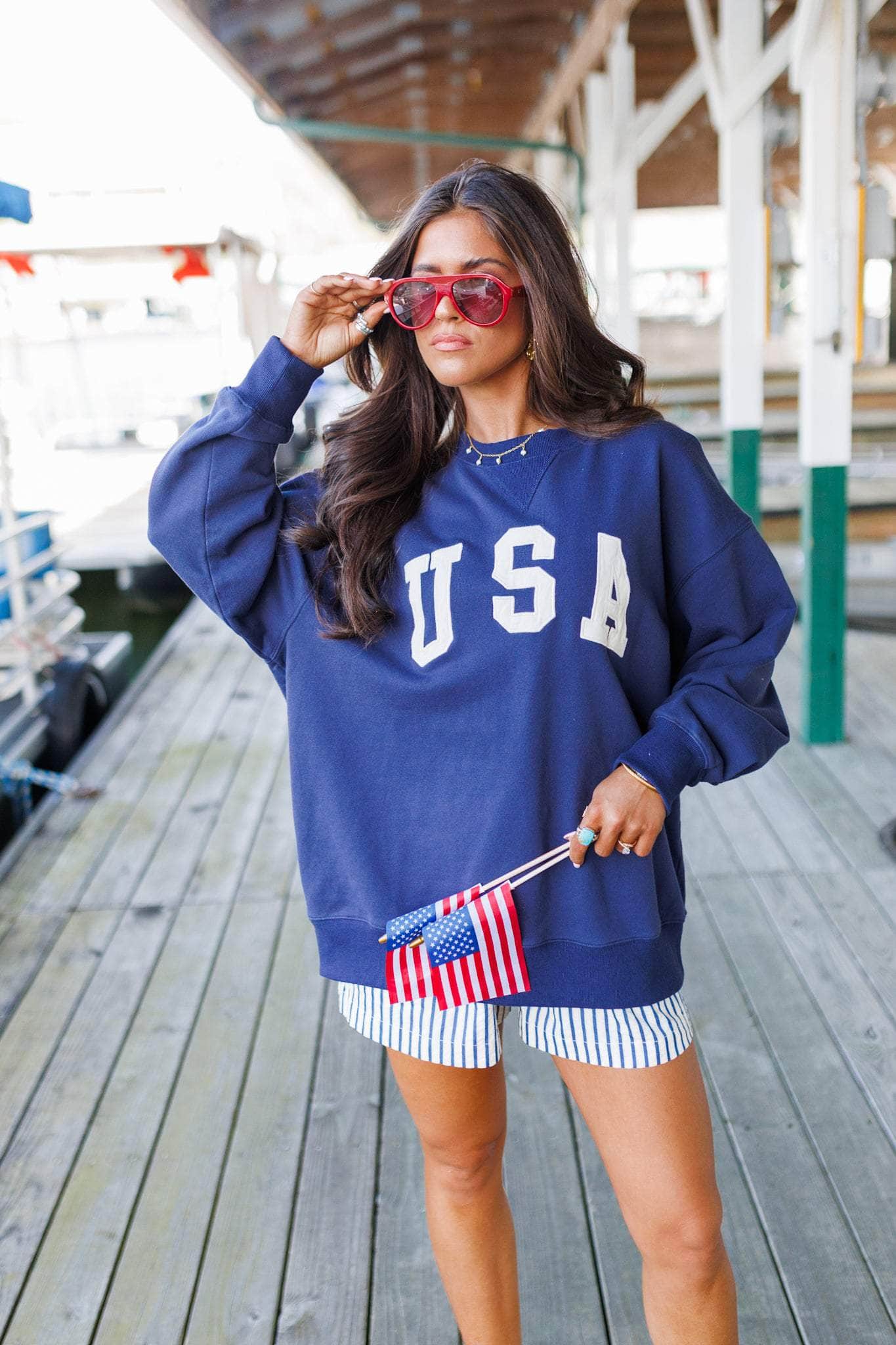 Oversized USA Pullover - Image 6