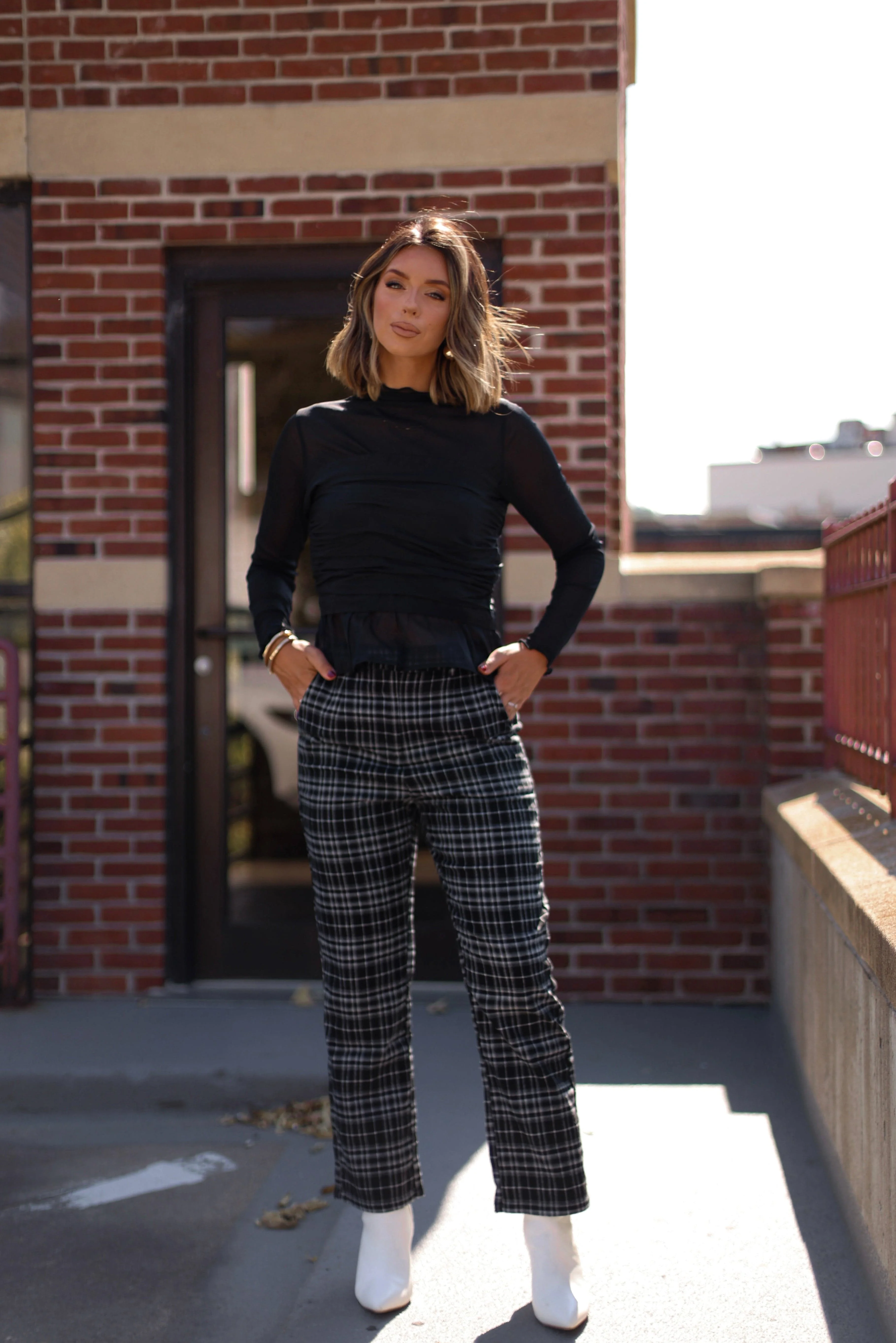 Plaid To Impress Pants - Image 3