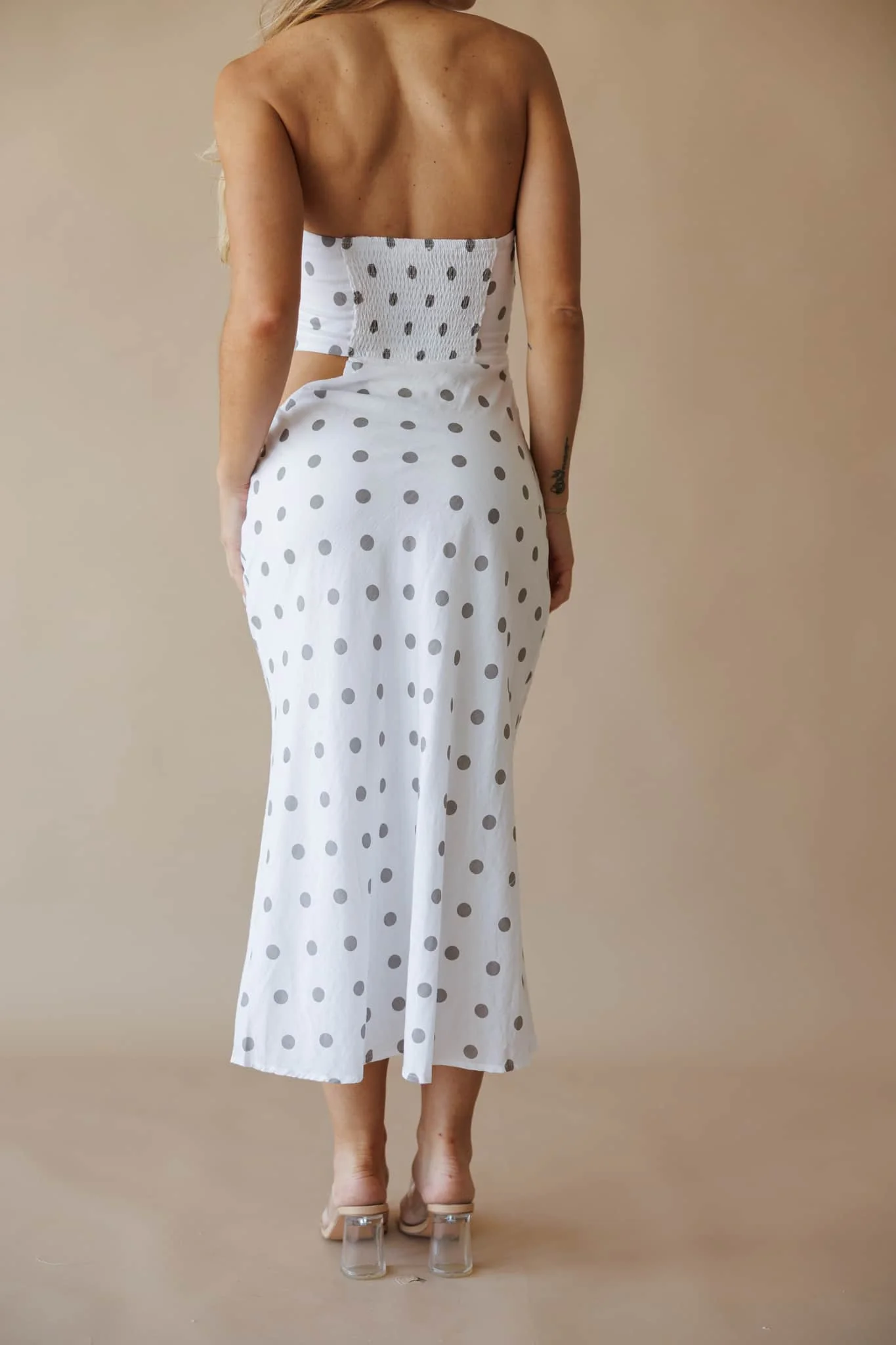 Positano Polka Dot Dress - Image 3