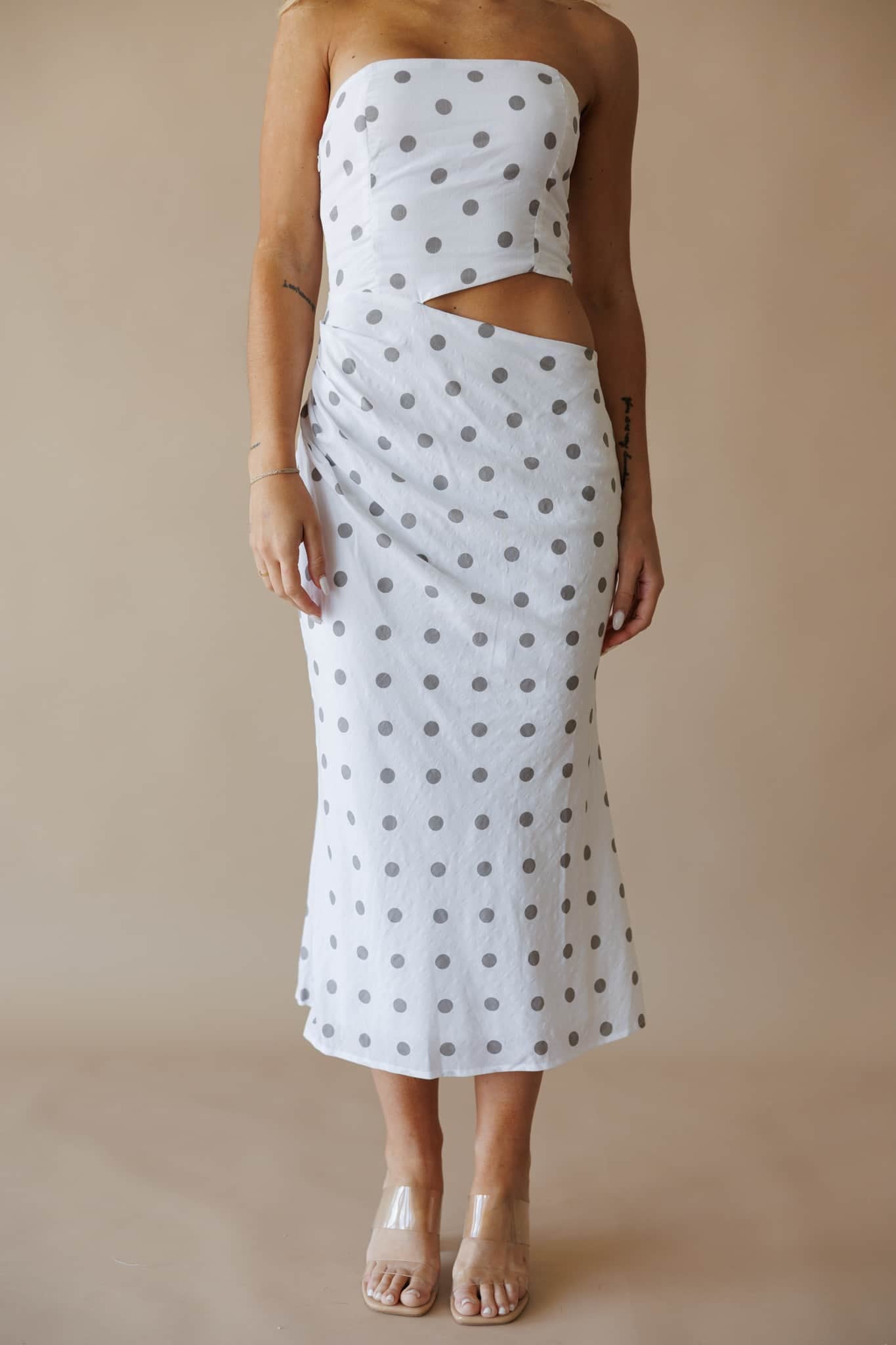 Positano Polka Dot Dress - Image 4