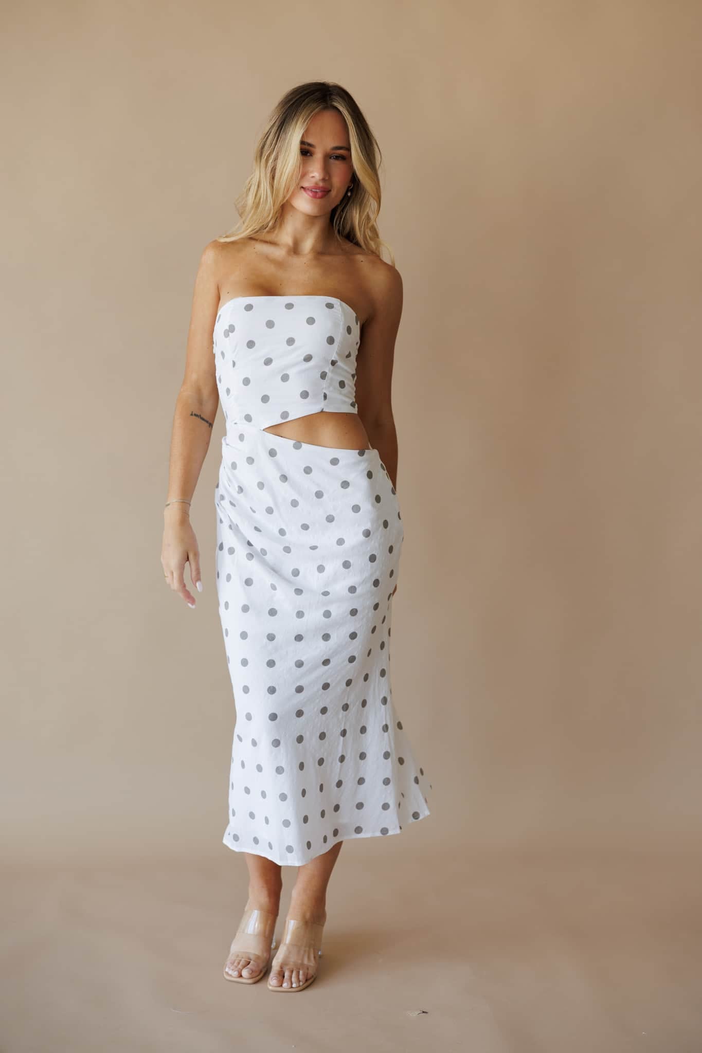 Positano Polka Dot Dress - Image 5