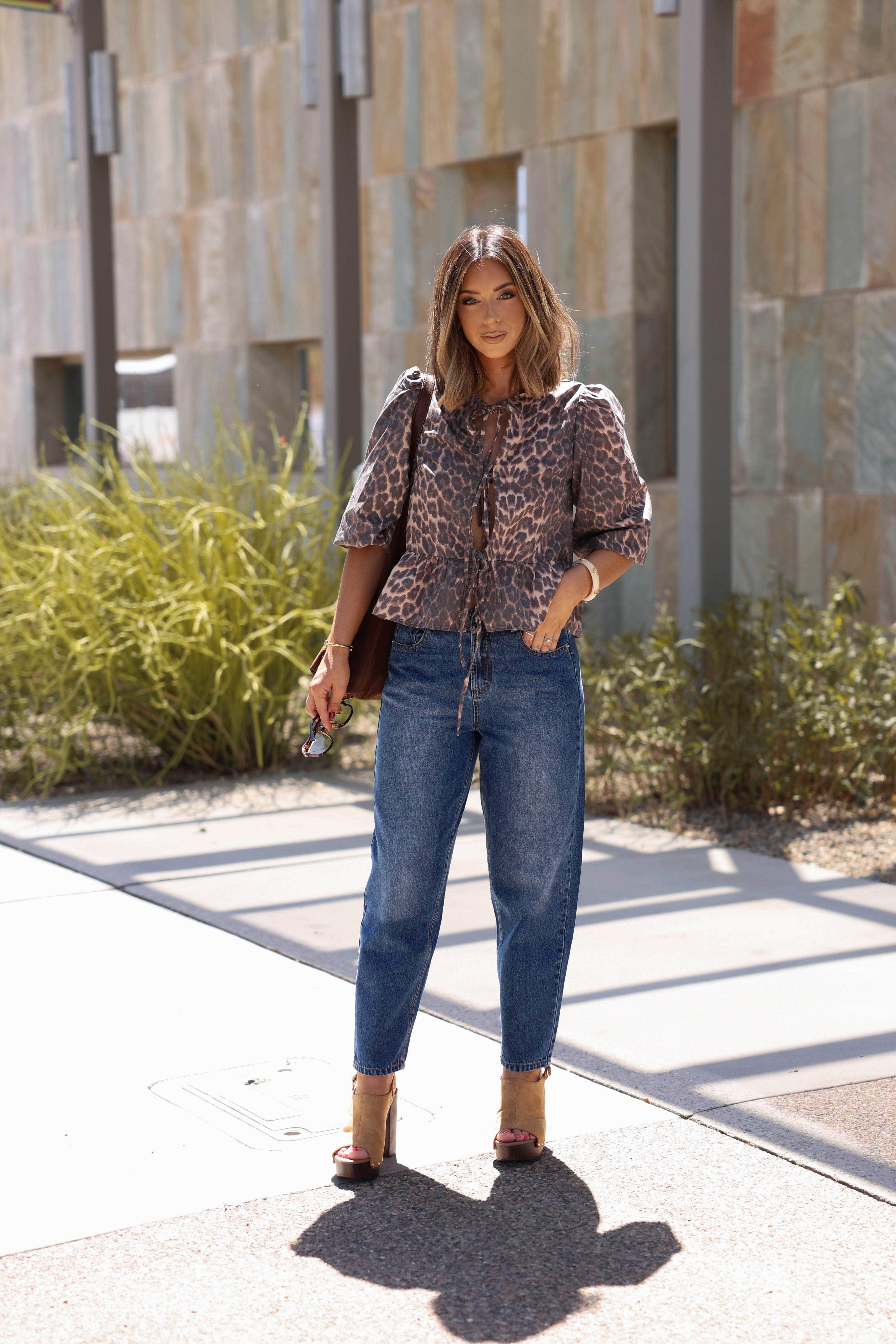 Elmwood Barrel Denim Pants - Image 3