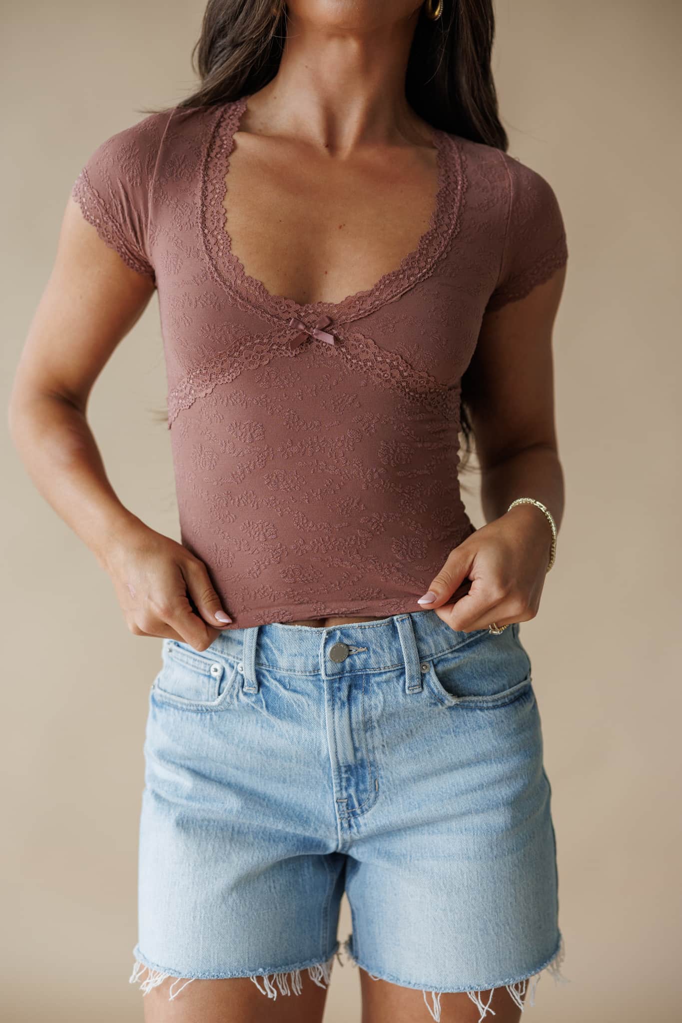 Pretty Please Seamless Tee - Image 6
