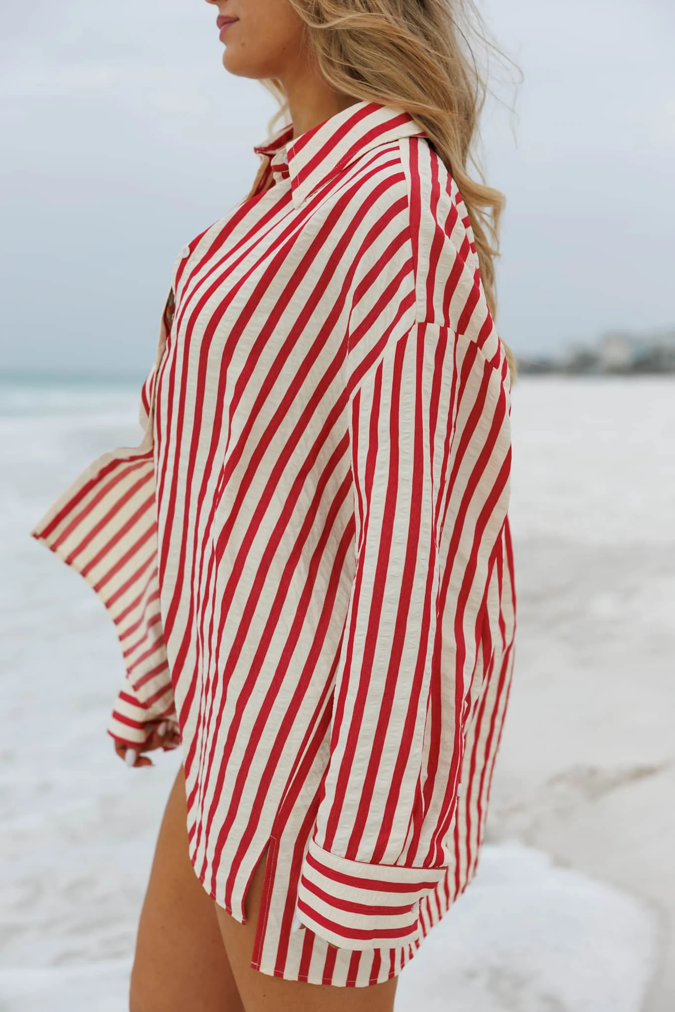 Red Tide Button Down - Image 3