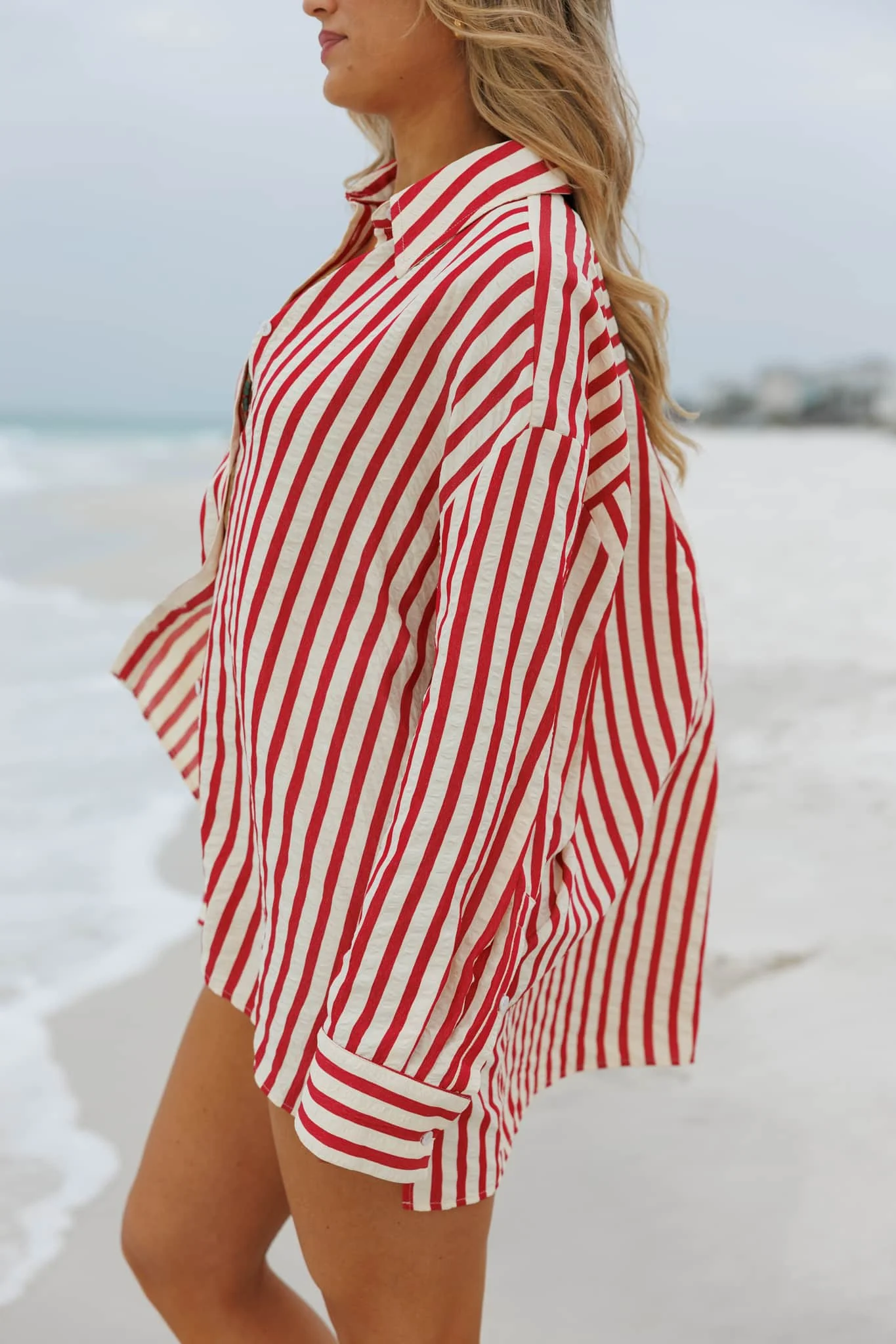 Red Tide Button Down - Image 5