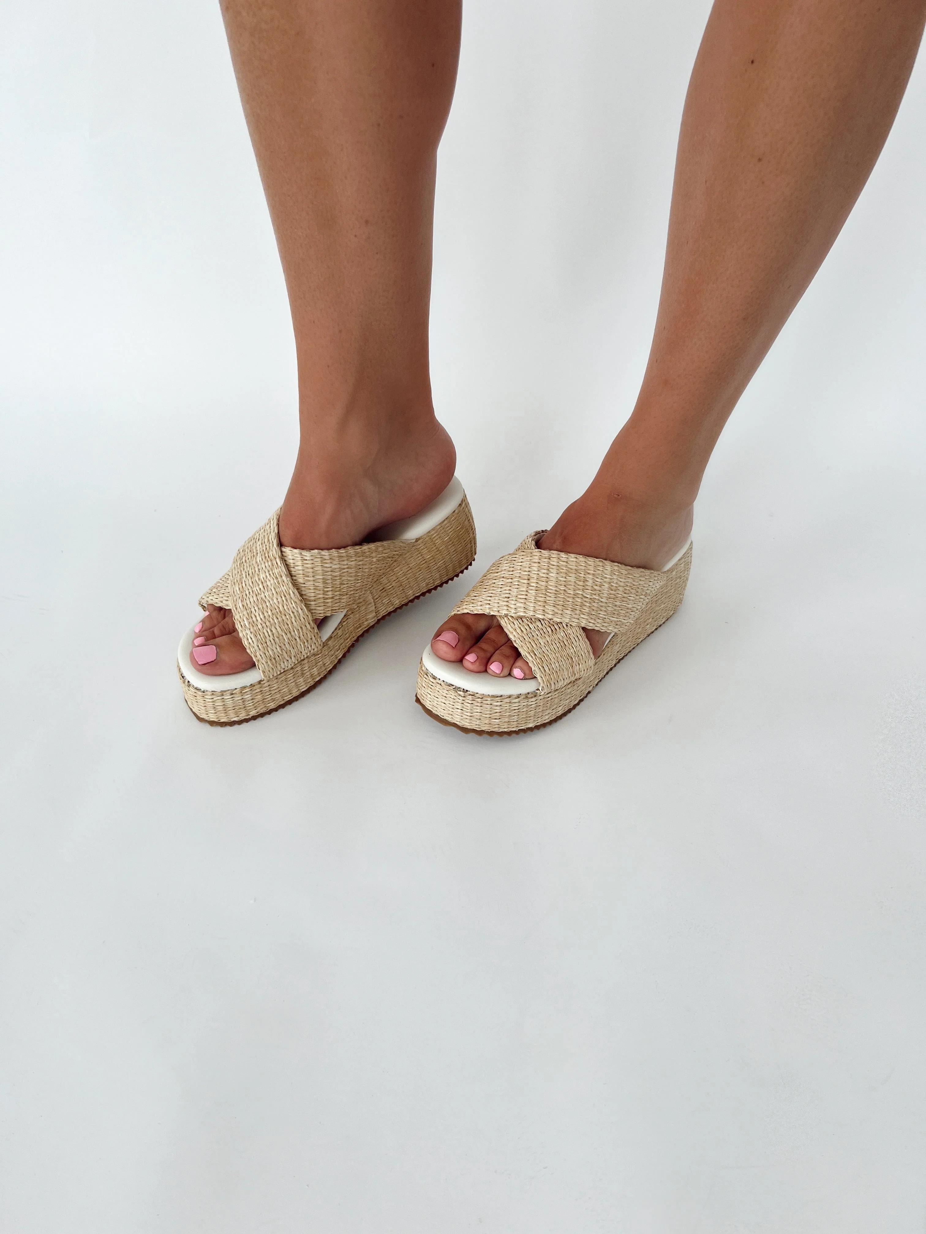 Reese Raffia Sandal - Image 2