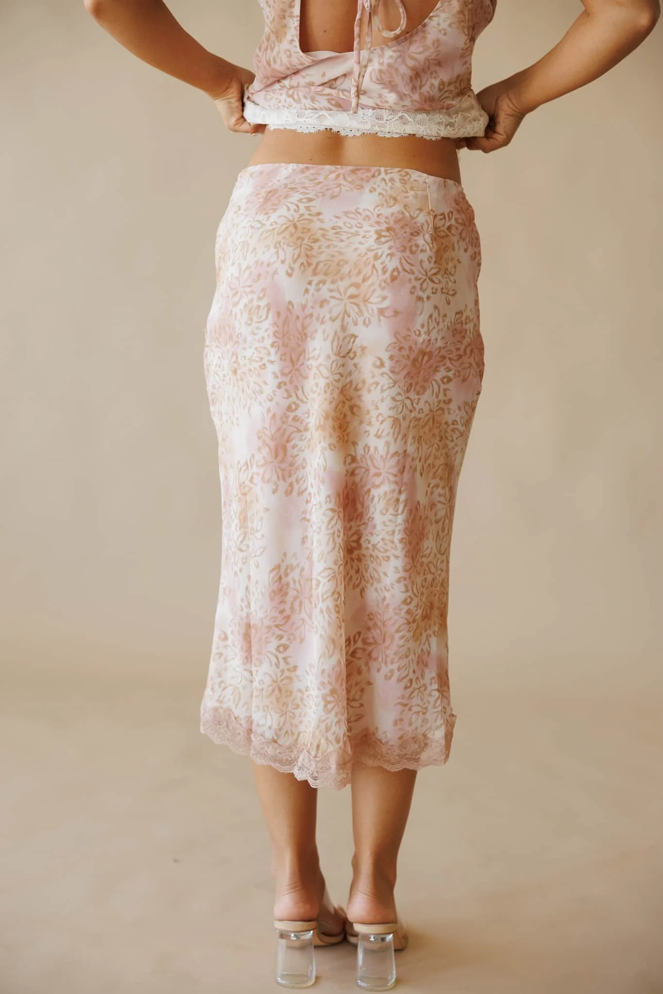 Rose Safari Lace Skirt - Image 4