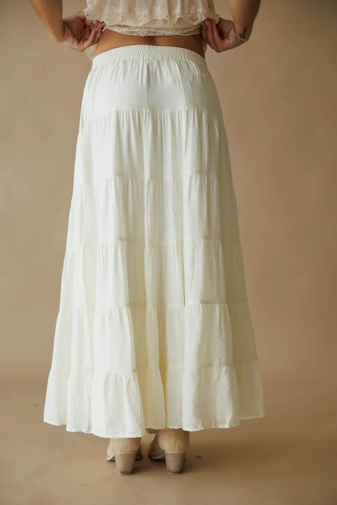 Sahara Tiered Maxi Skirt - Image 5