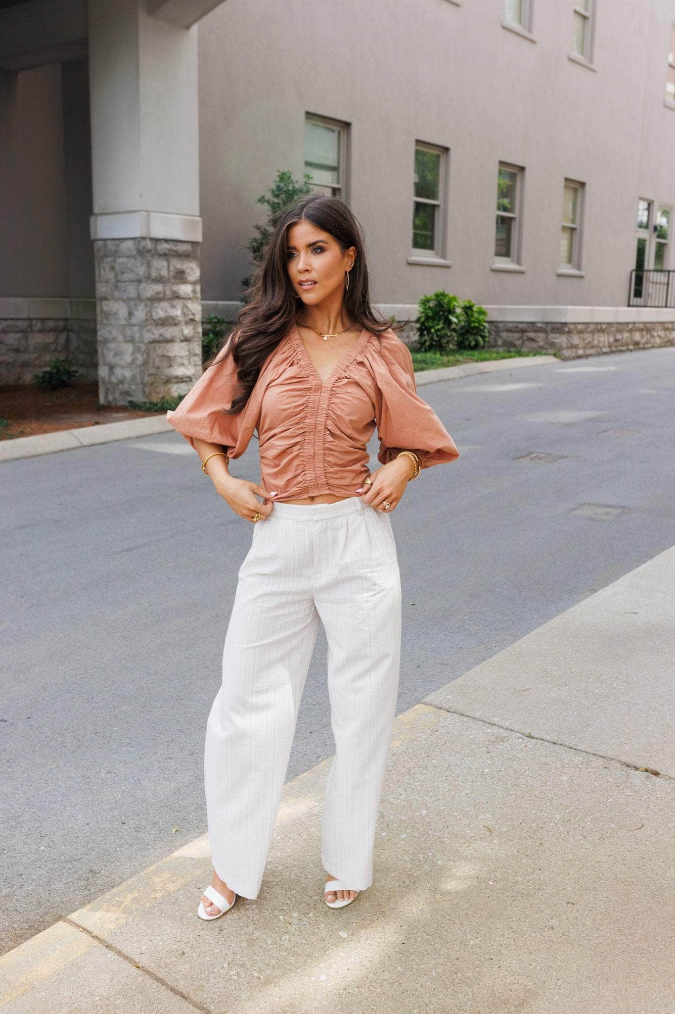 Shoreside Striped Trousers - Image 3