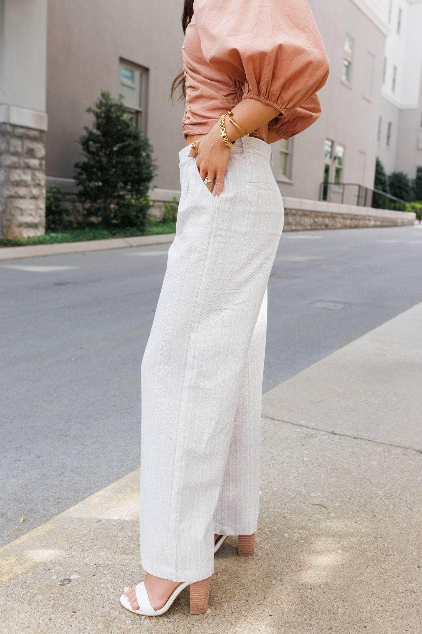 Shoreside Striped Trousers - Image 4