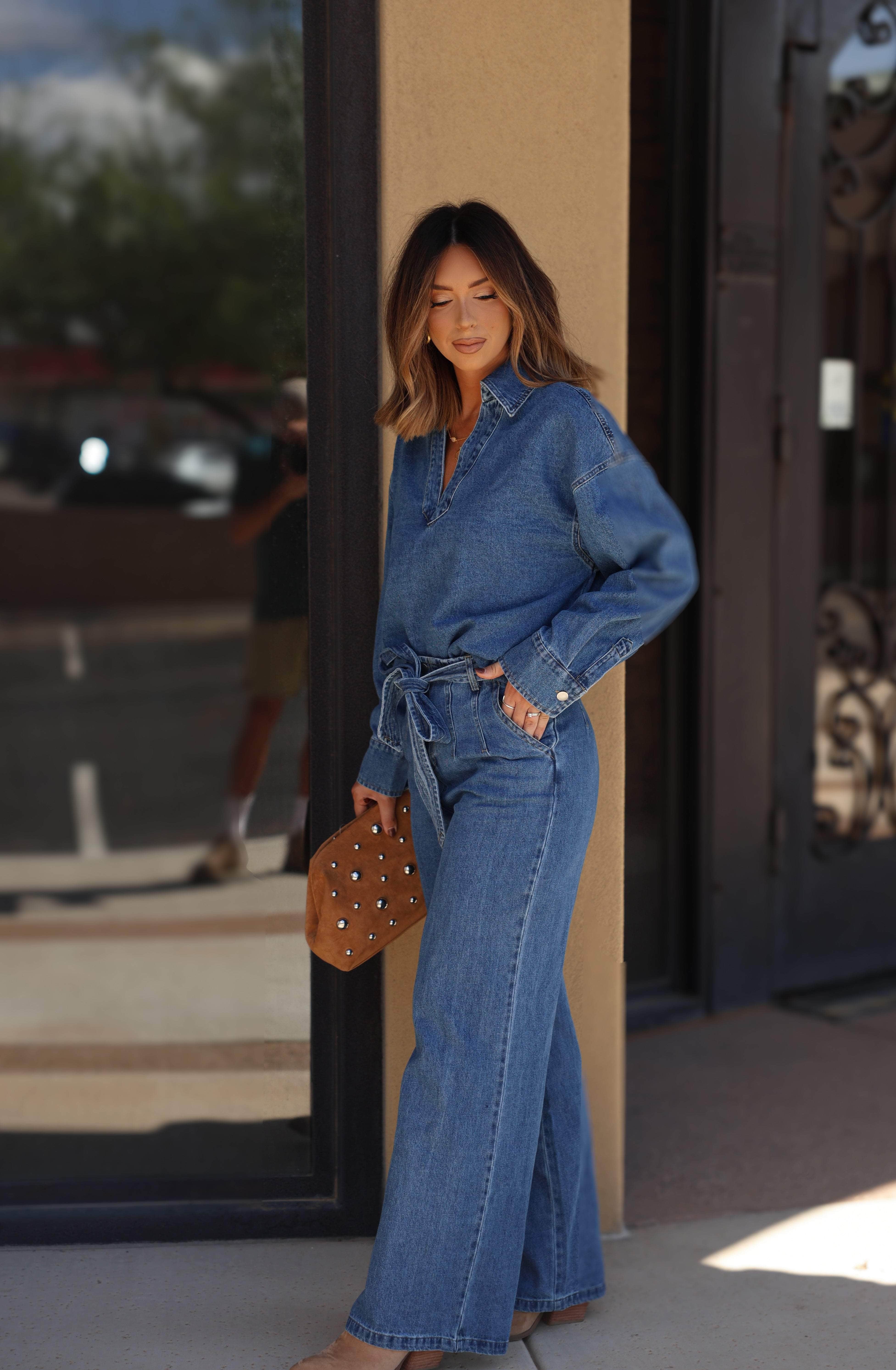 Double Take Denim Pant - Image 5