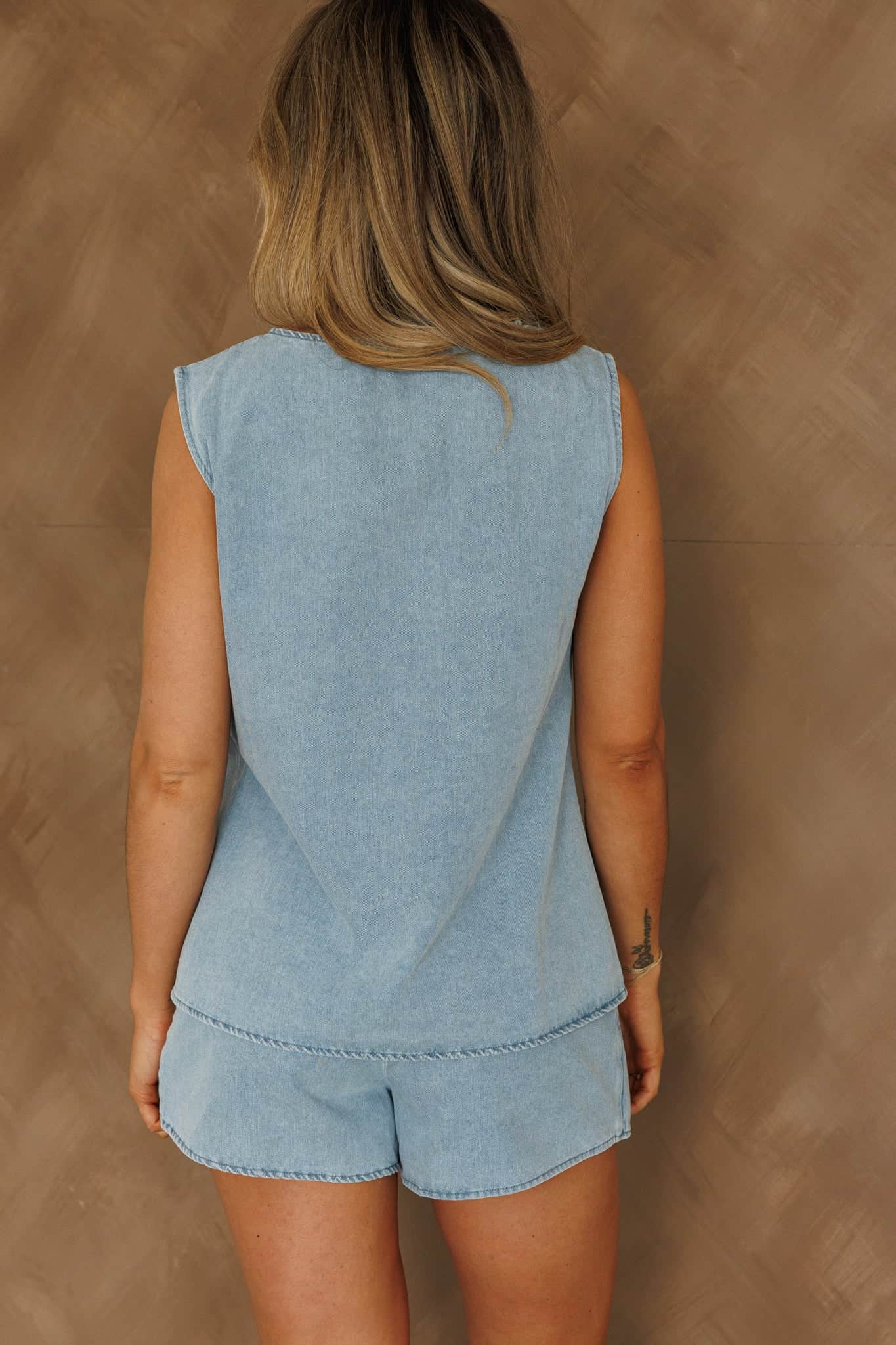 Sun Valley Denim Skort - Image 3