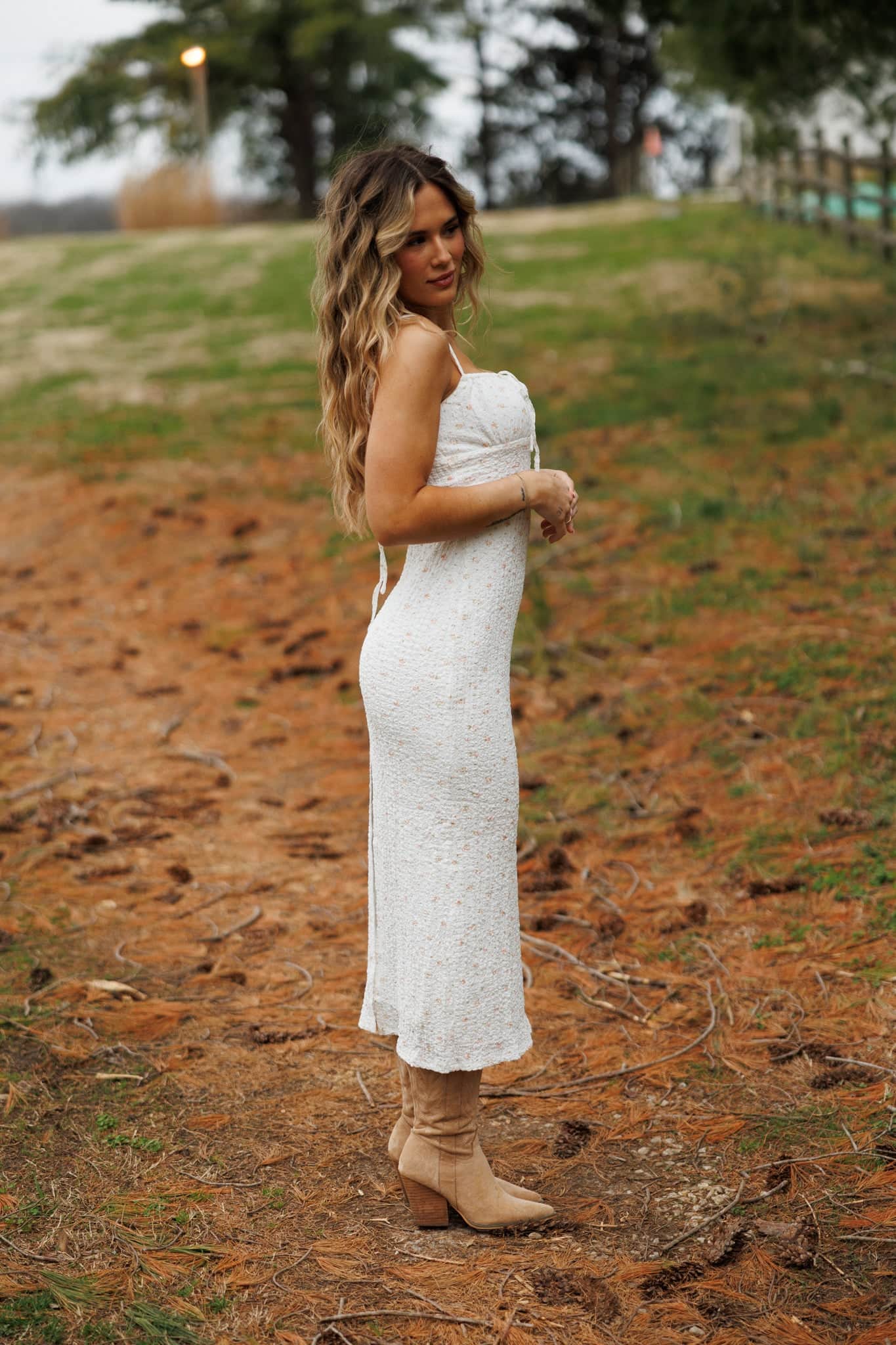 Sunny Days Floral Midi Dress - Image 3