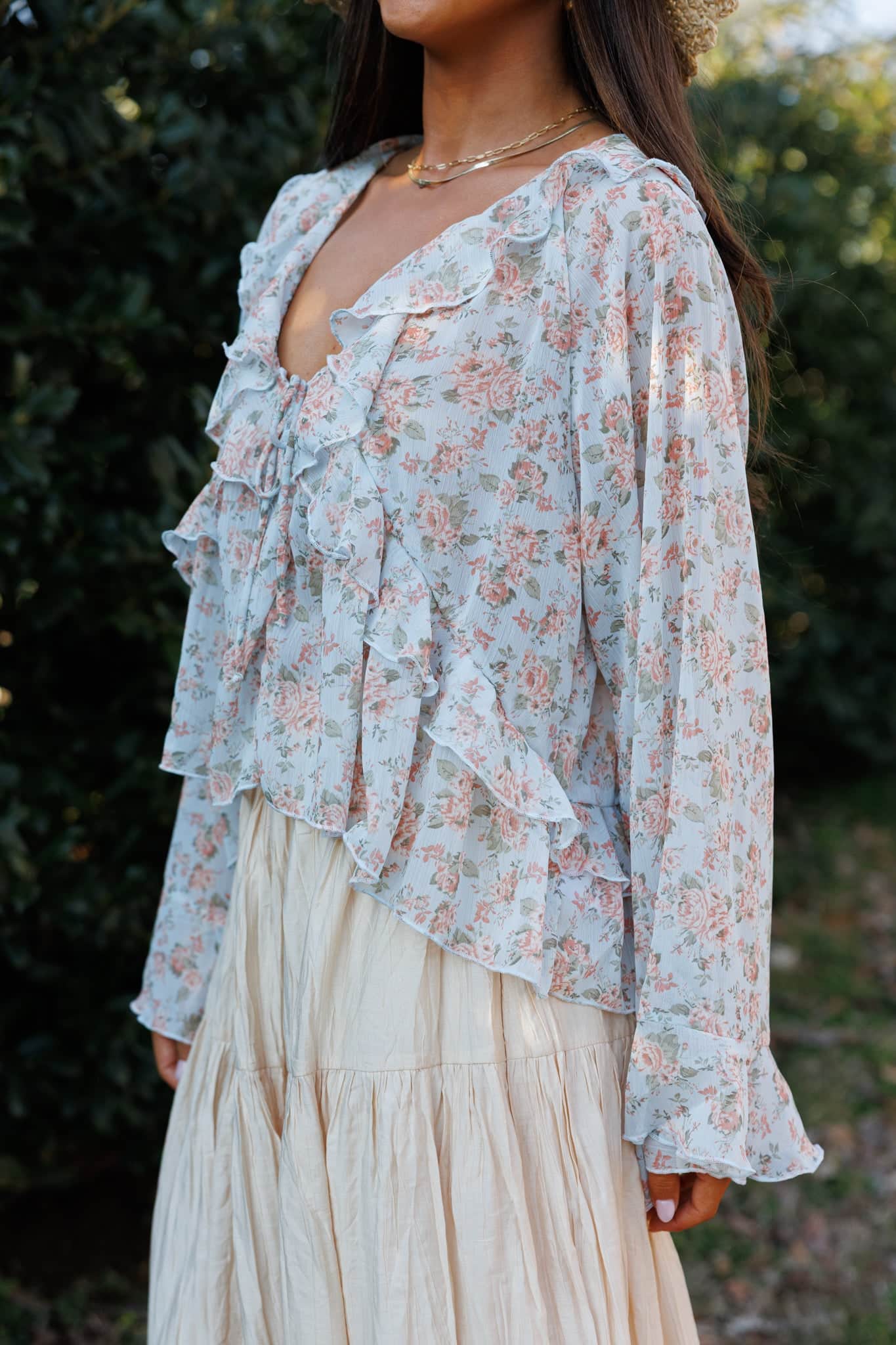 Sweet Grace Ruffle Top - Image 4
