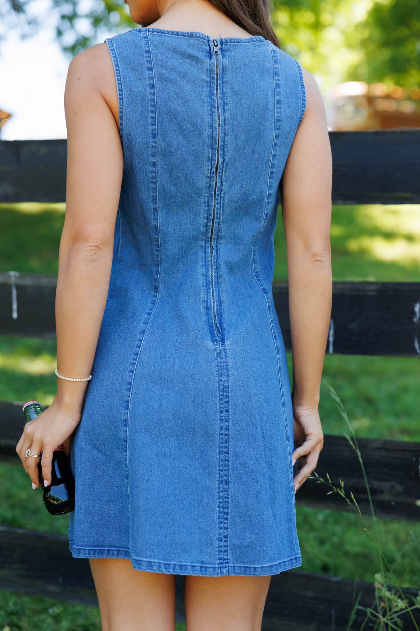 Sweet Land Denim Dress - Image 2