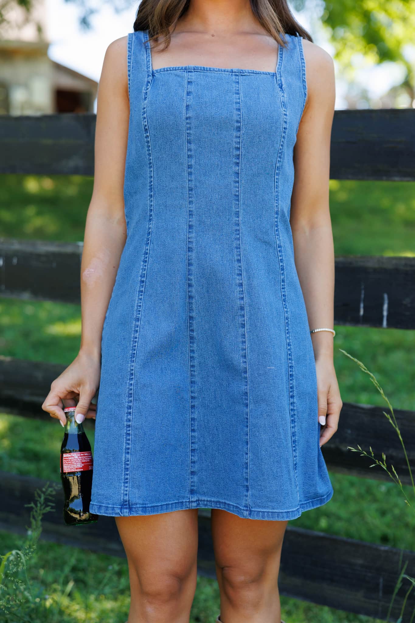 Sweet Land Denim Dress - Image 5