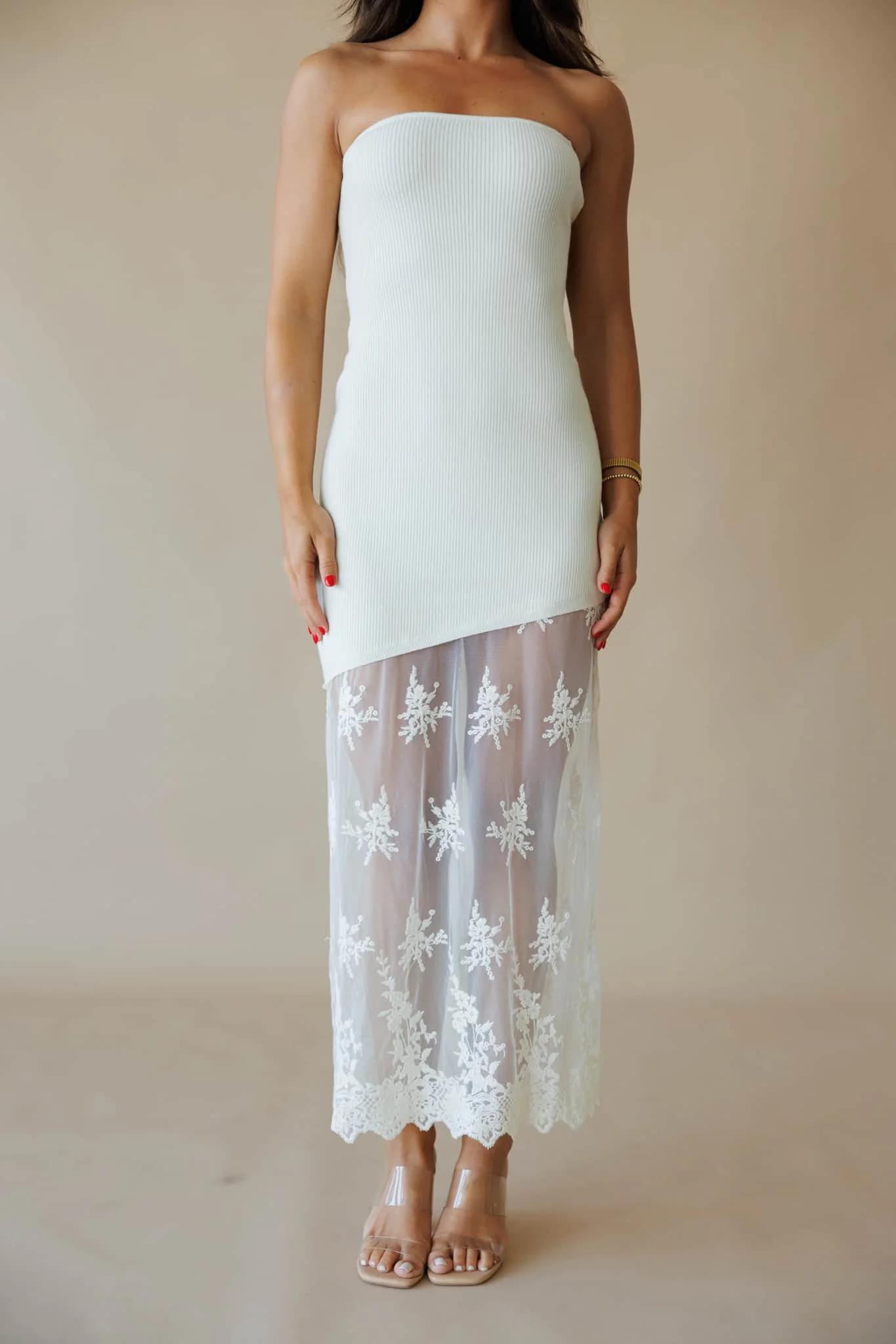 Take My Word Lace Dress - Image 3