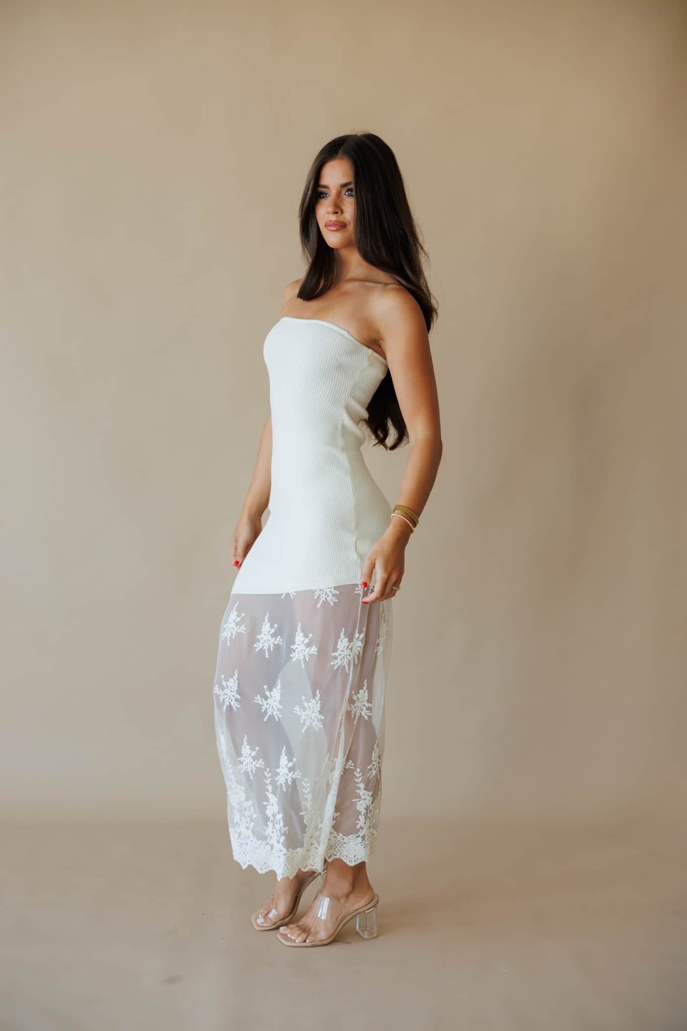 Take My Word Lace Dress - Image 6