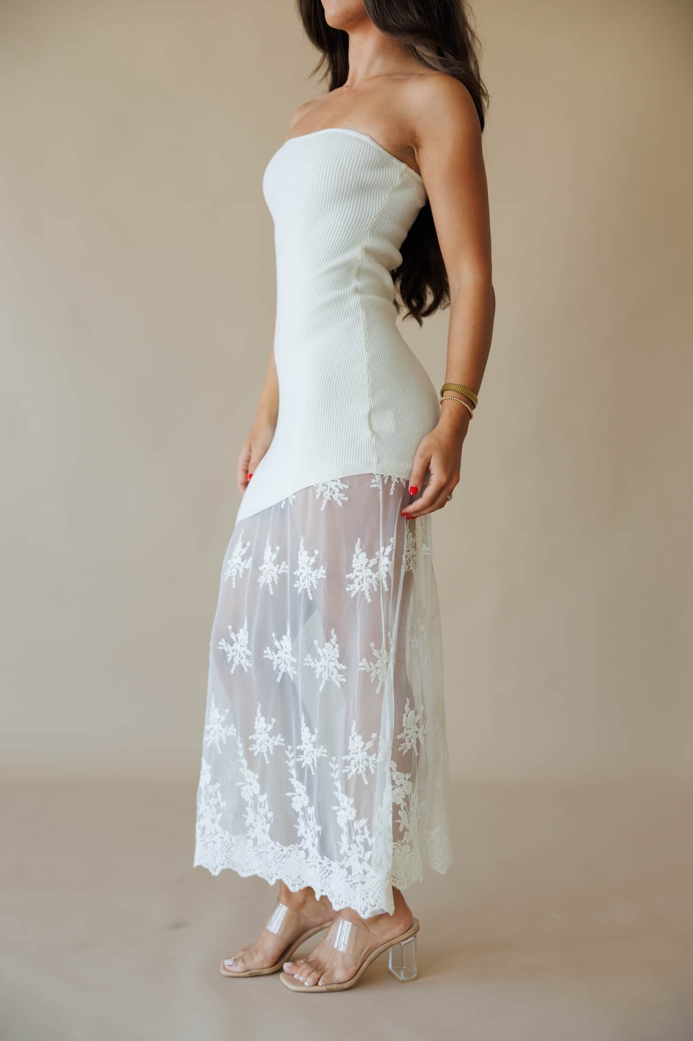 Take My Word Lace Dress - Image 7