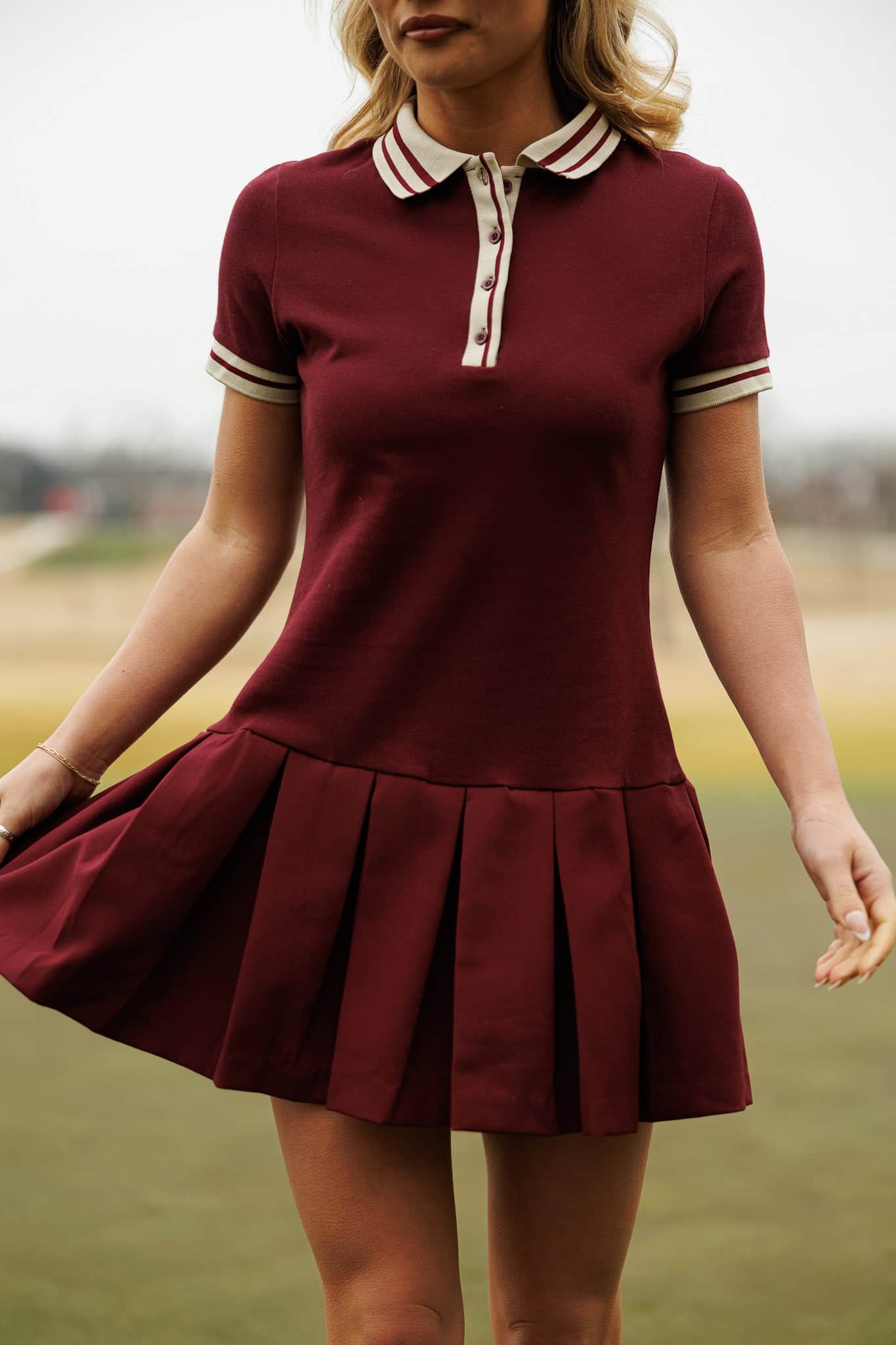 Tee Time Pleated Dress - Image 3