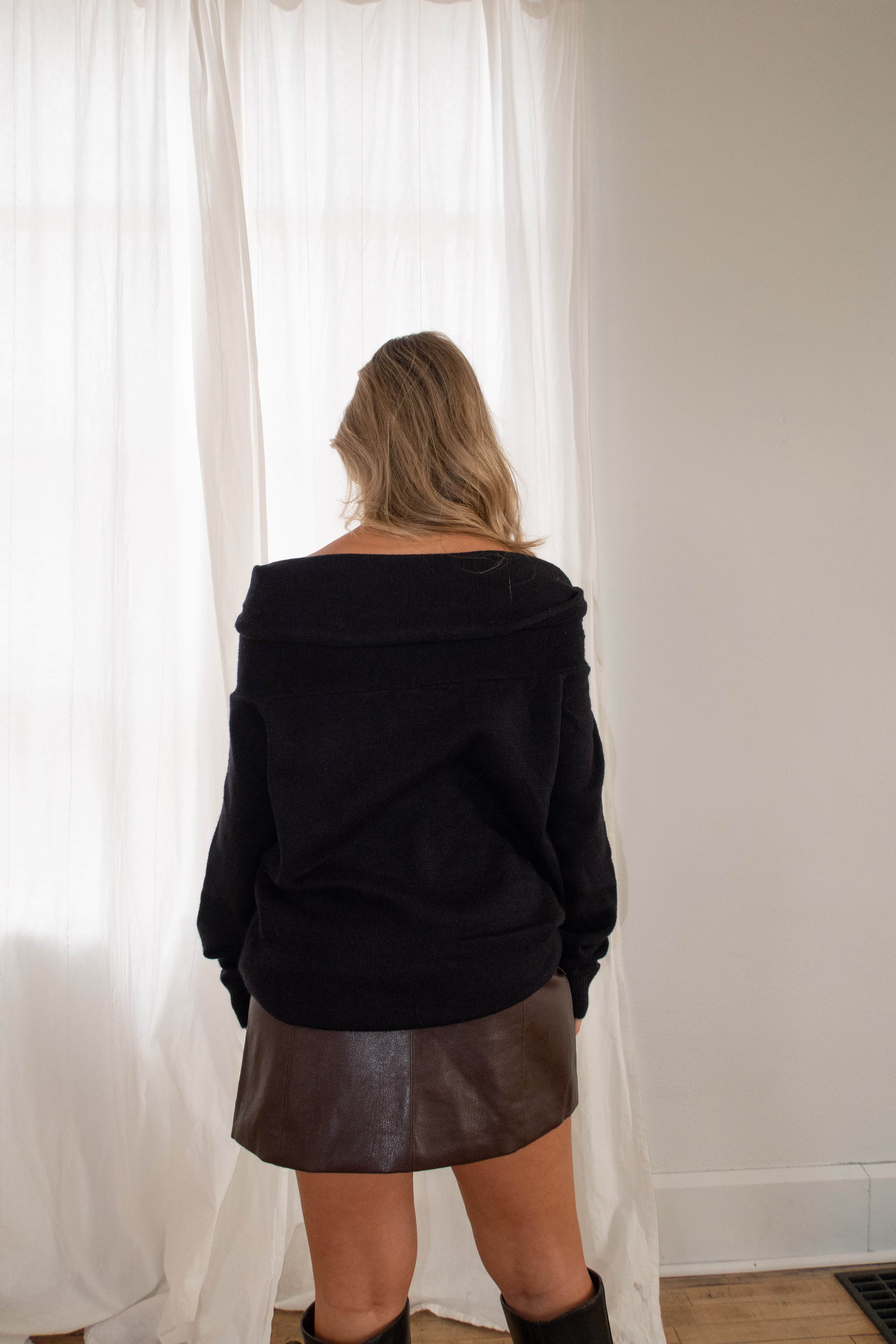 Elevated Boat Neck Sweater - Image 5