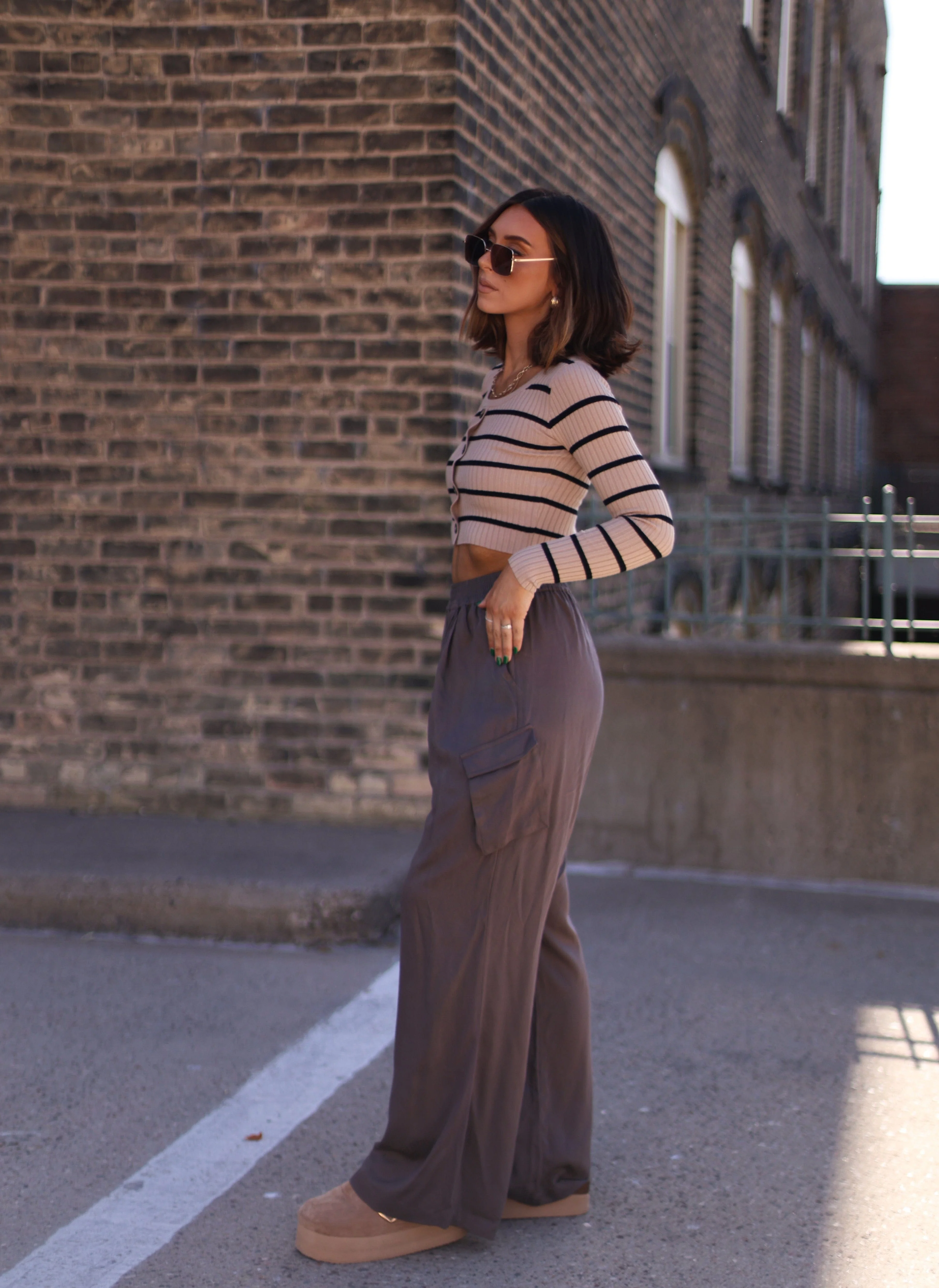 Twill Cargo Pants - Image 3