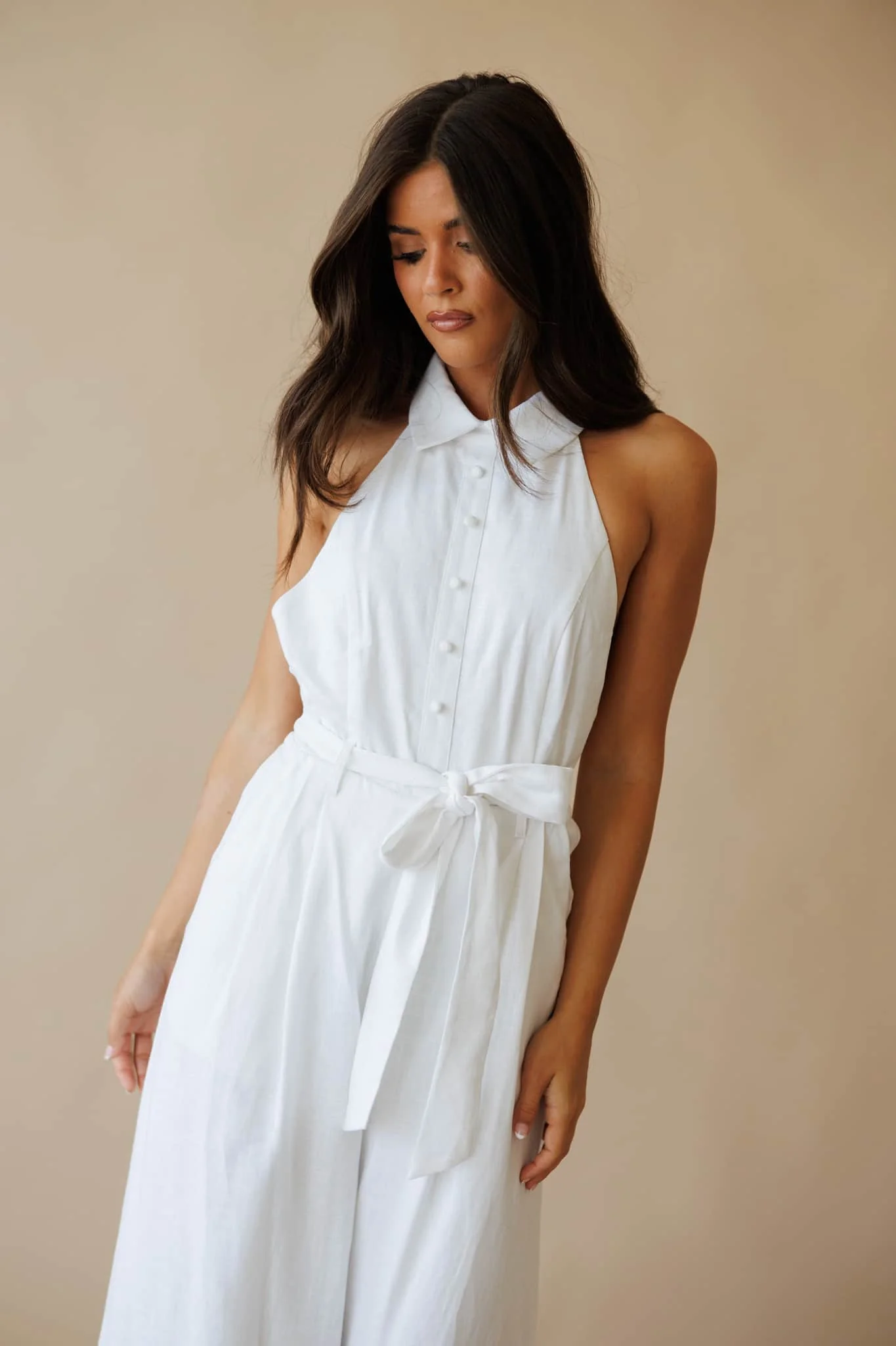 Vacay Vow Linen Jumpsuit - Image 3