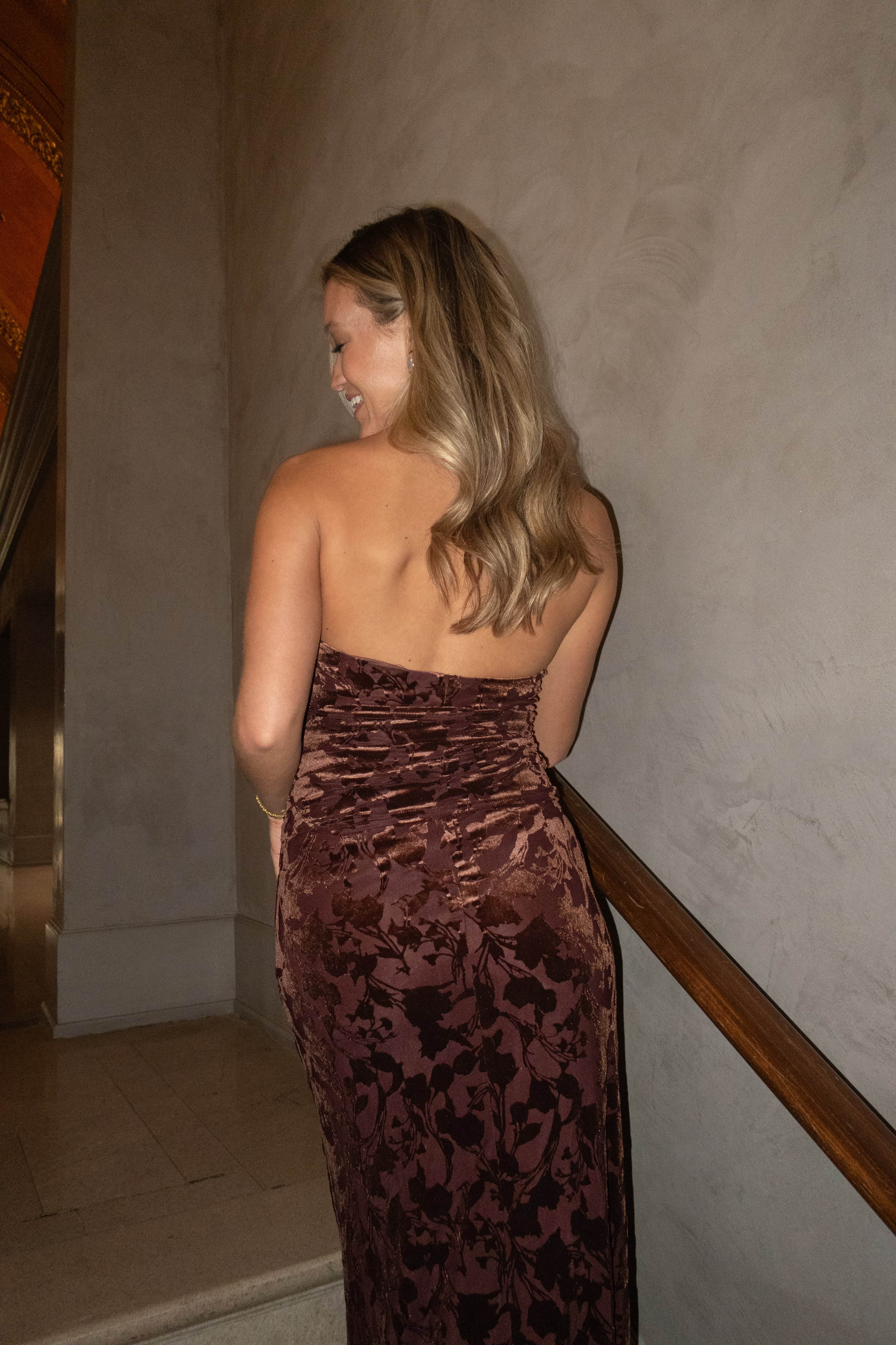 Velvet Hearth Maxi Dress - Image 2