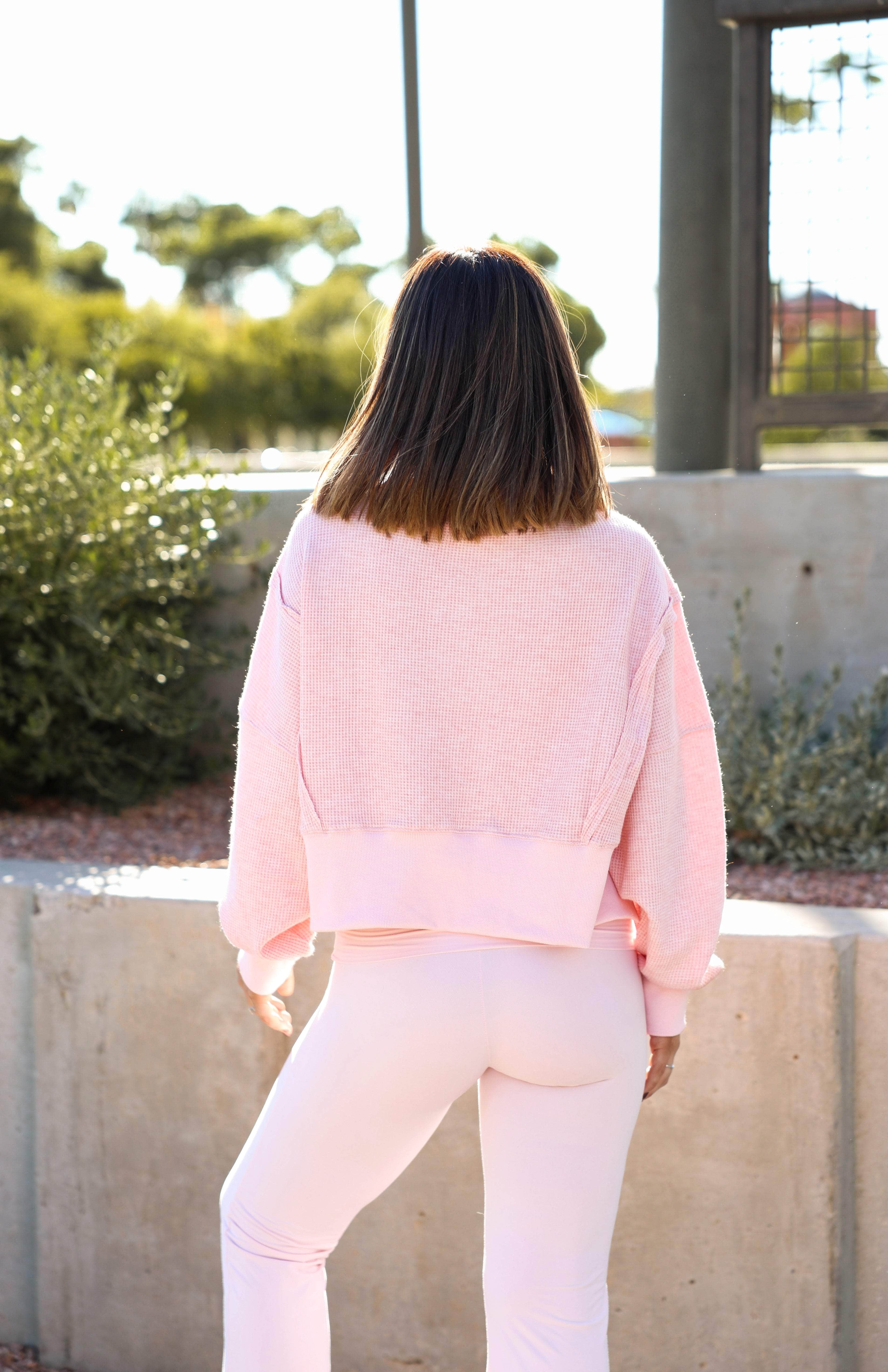 Warm Up Waffle Knit Top - Image 9