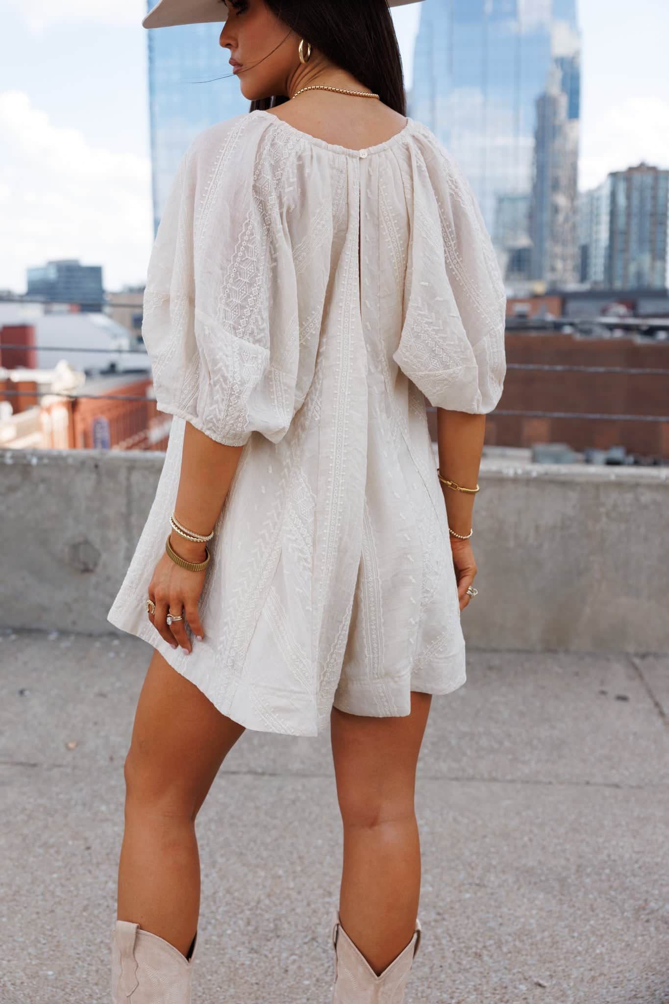 Whispered Lace Romper - Image 2