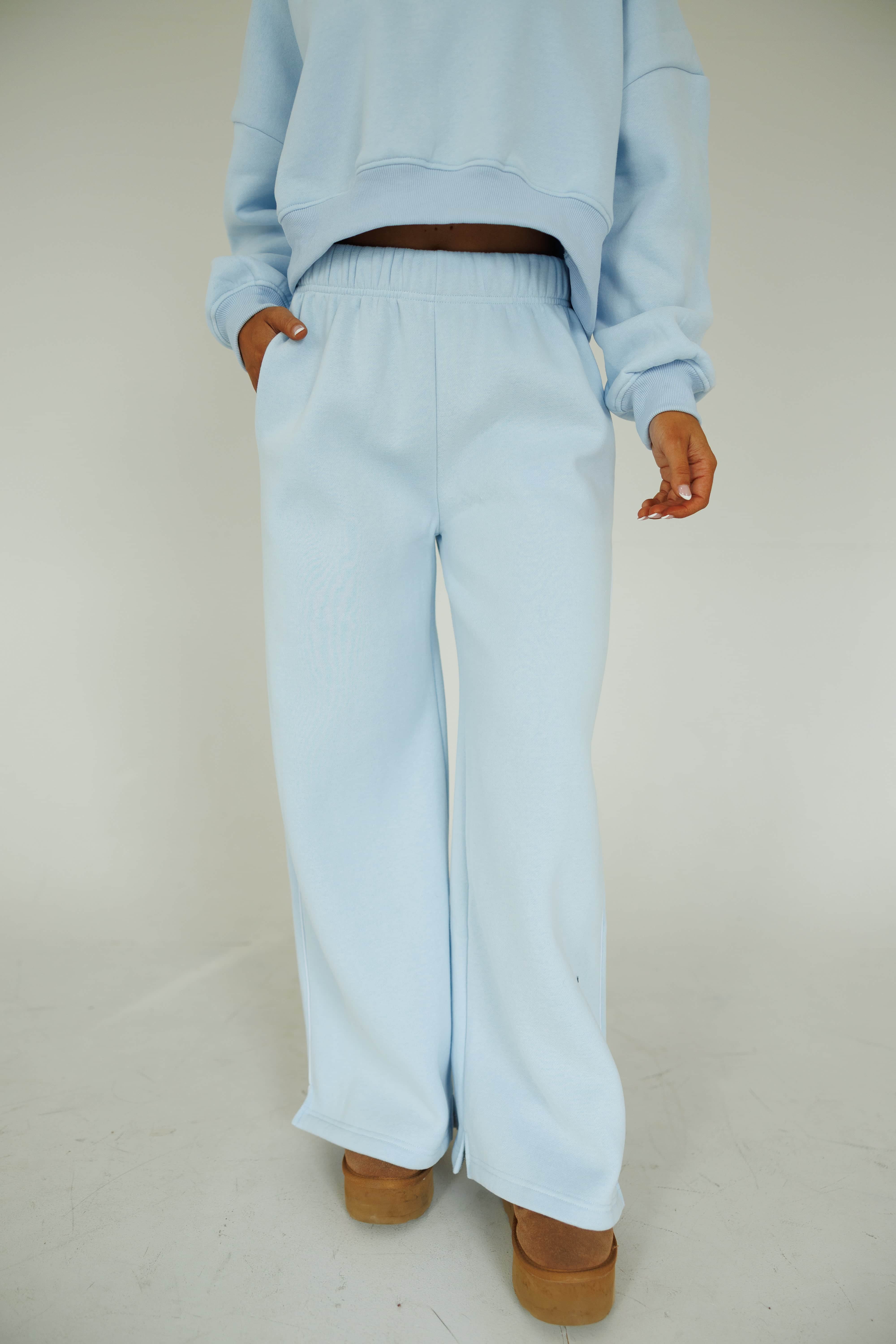 Cozy Cloud Wide Leg Sweatpants - Image 5