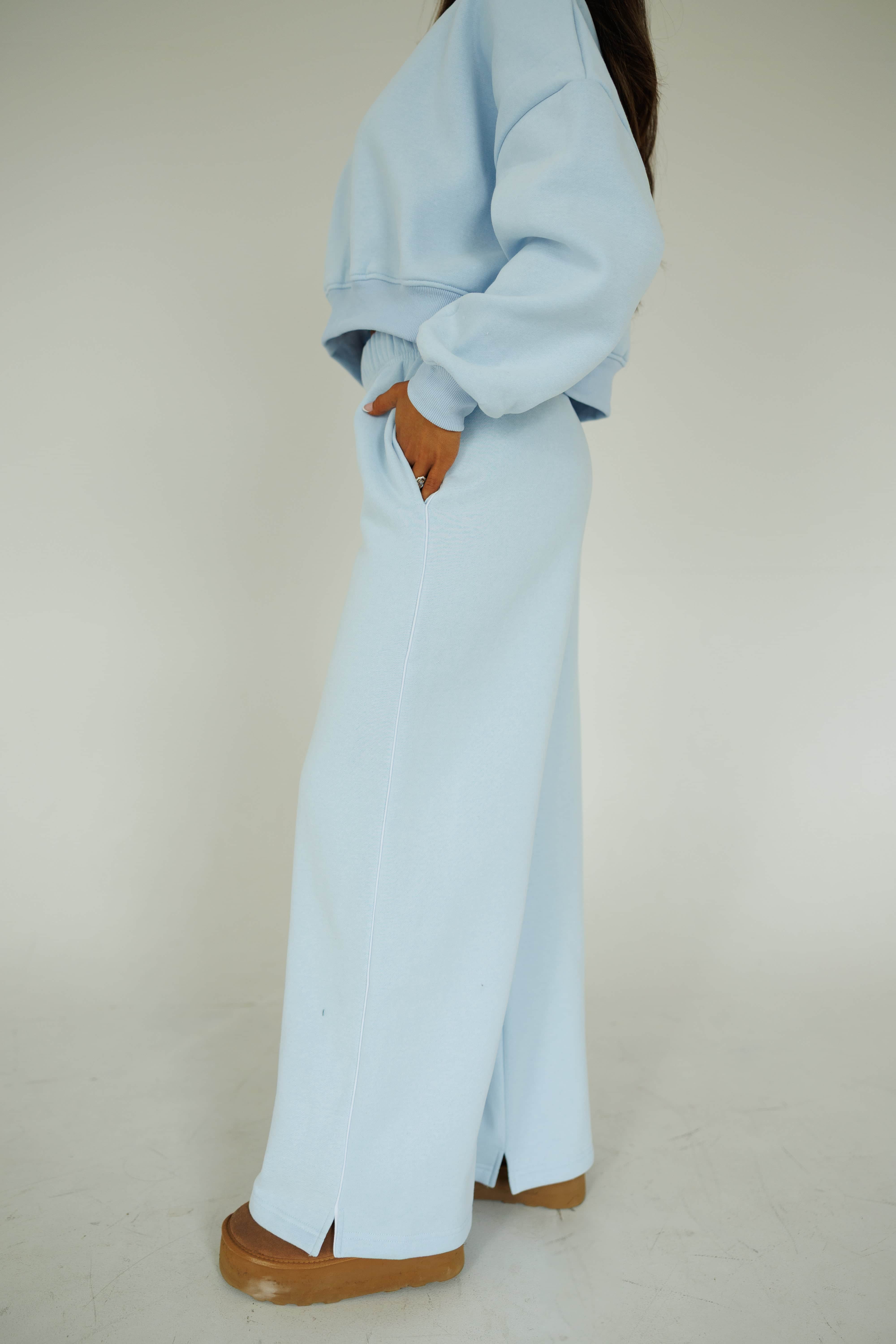 Cozy Cloud Wide Leg Sweatpants - Image 7
