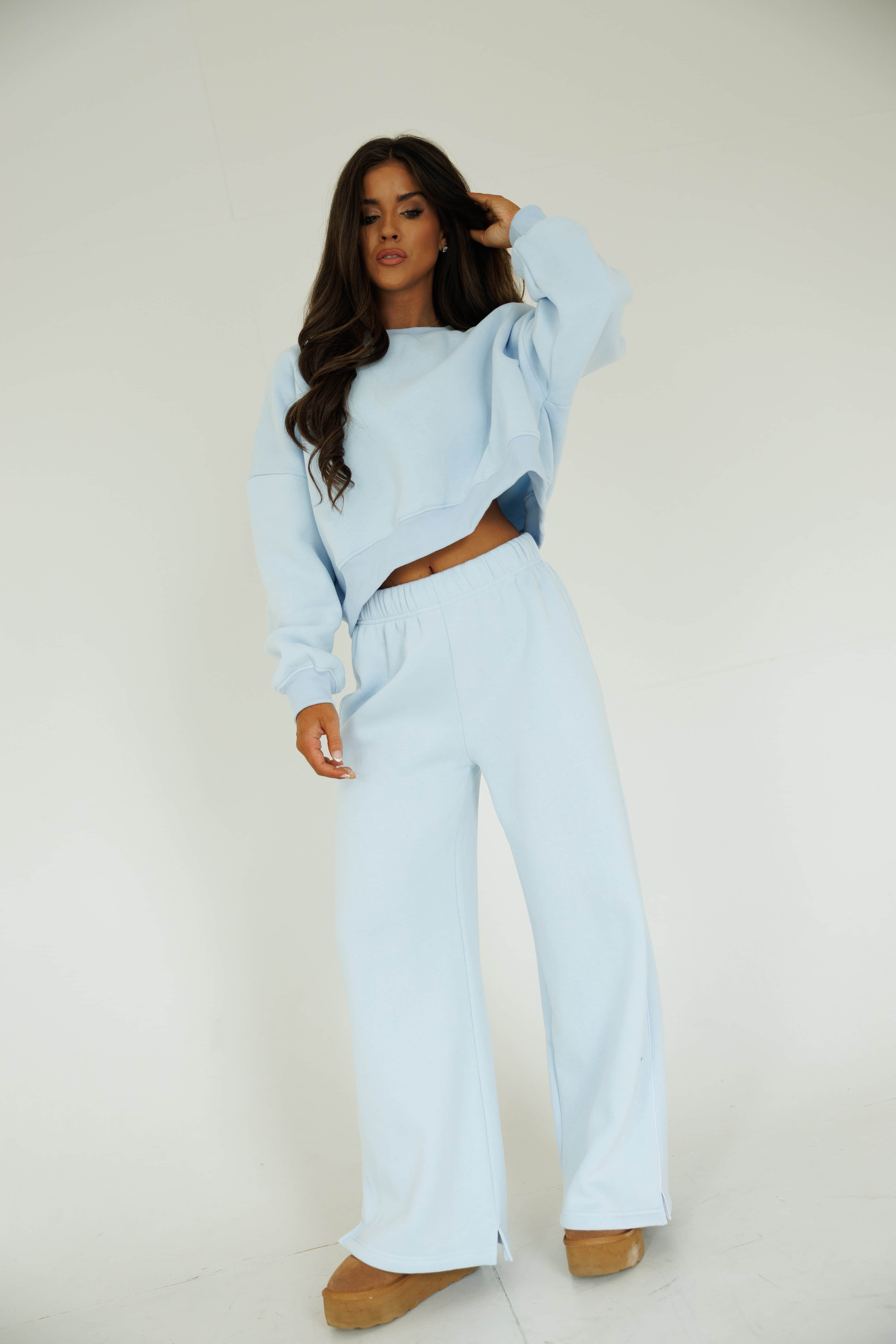Cozy Cloud Wide Leg Sweatpants - Image 8